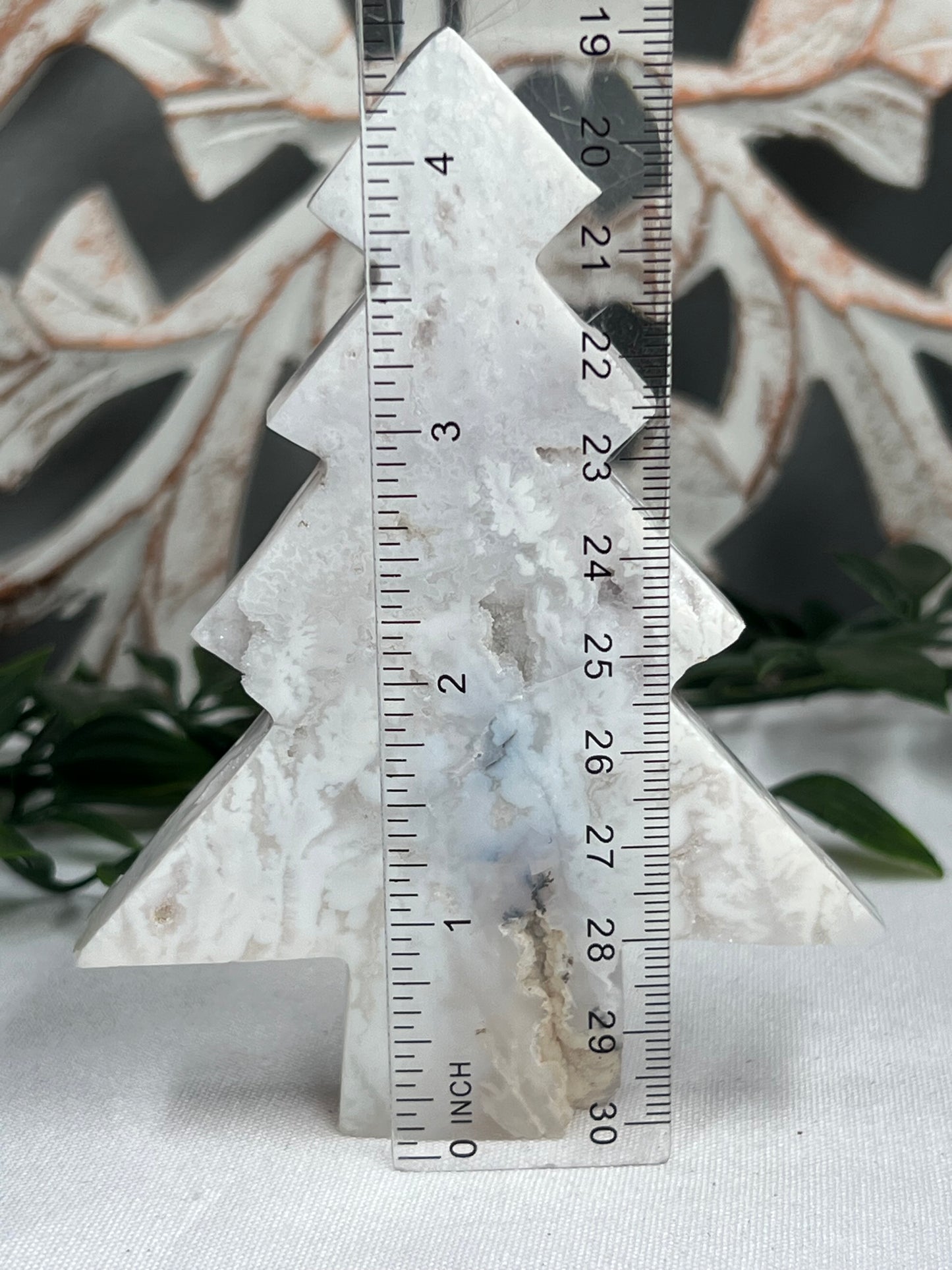 White Plume Agate Tree