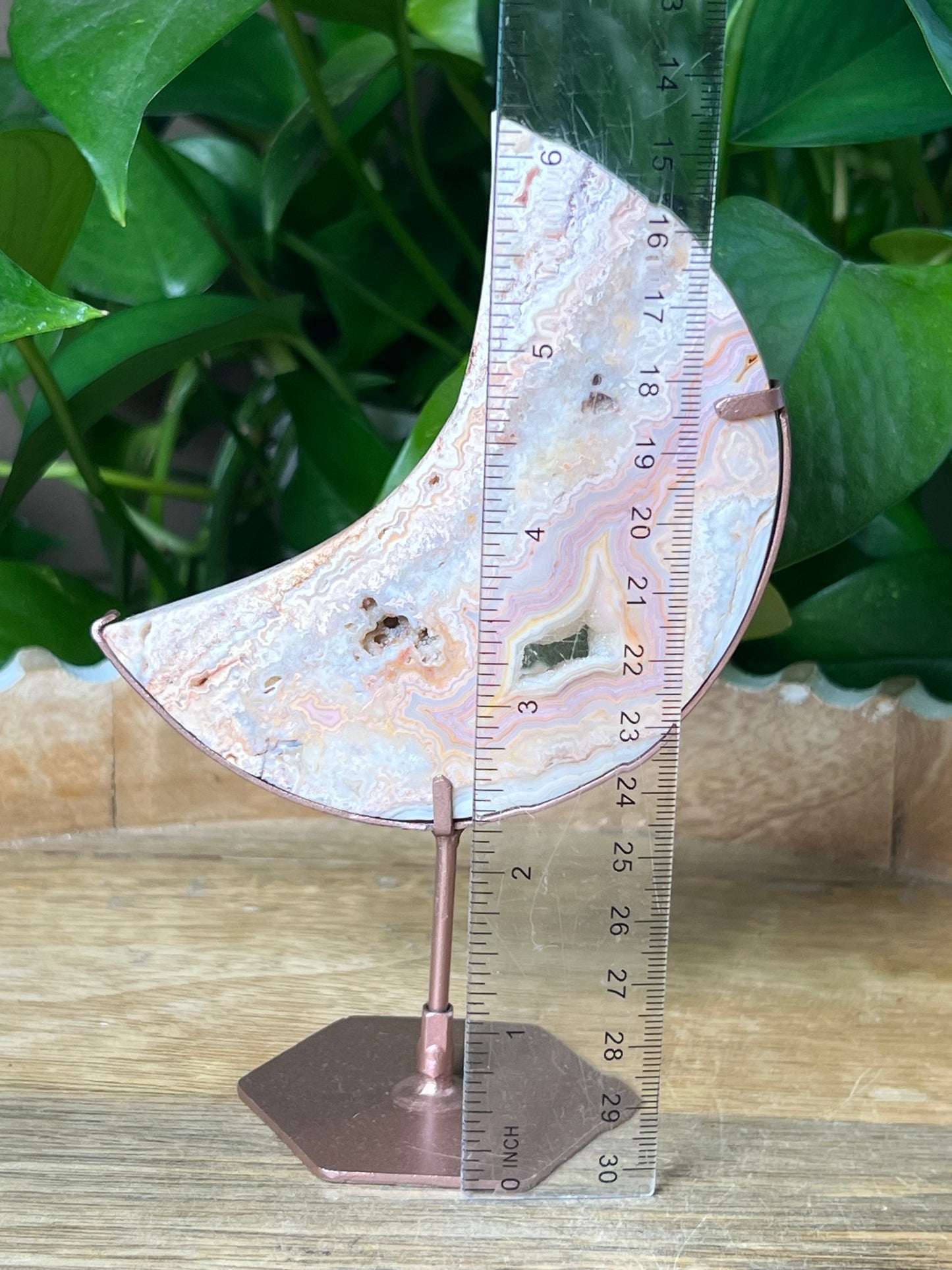 Crazy Lace Agate Moon