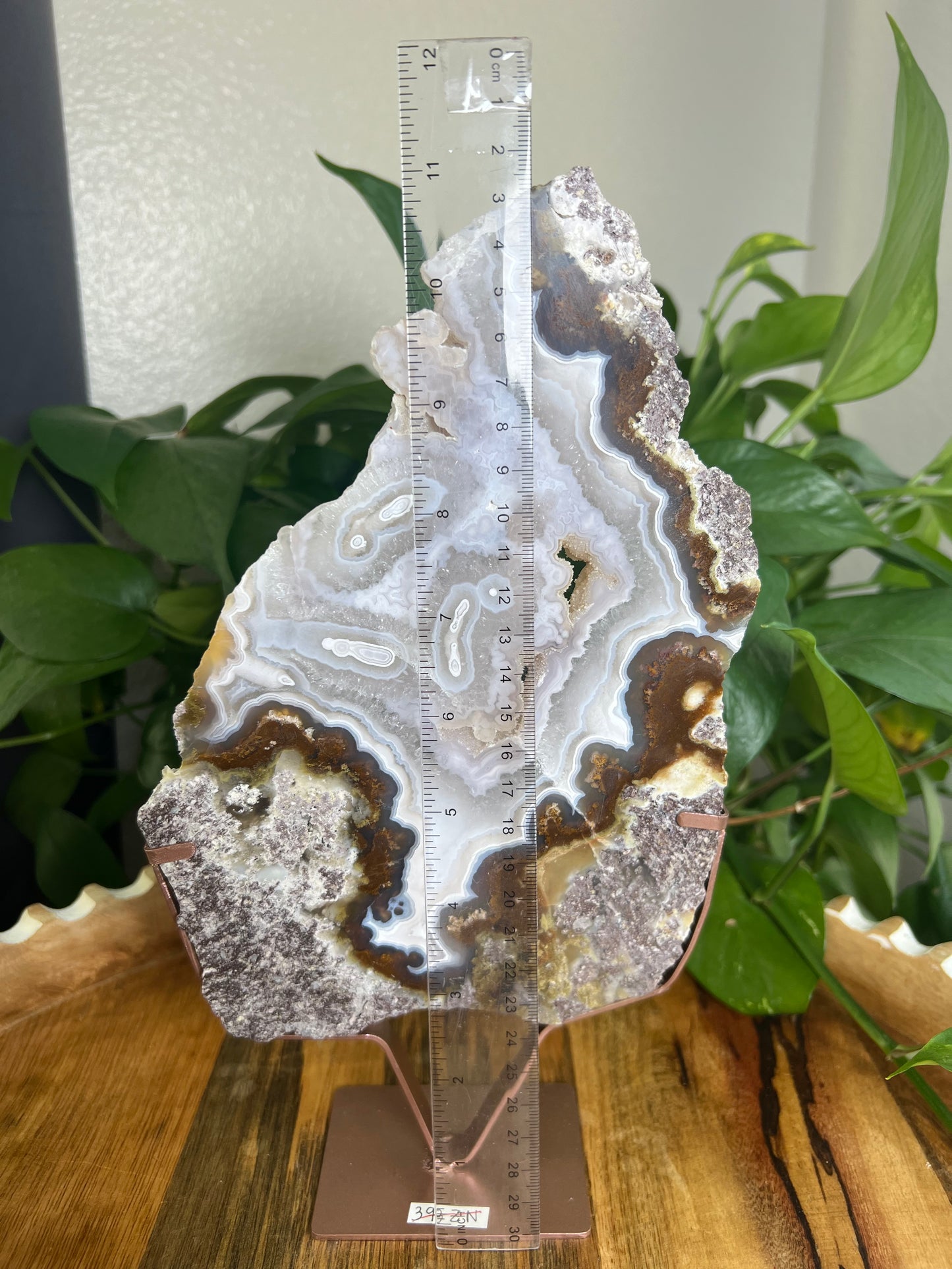 Scenic Moss Agate Slab