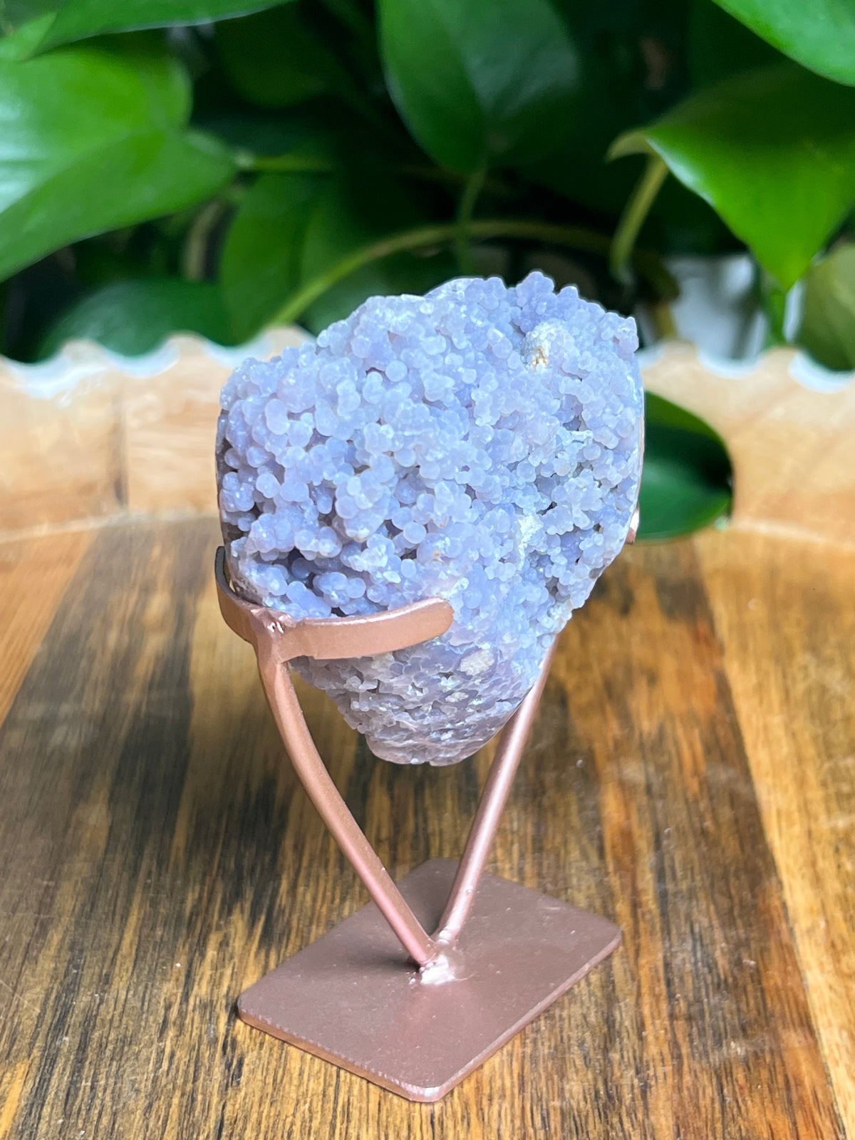 Grape Agate Heart: BL