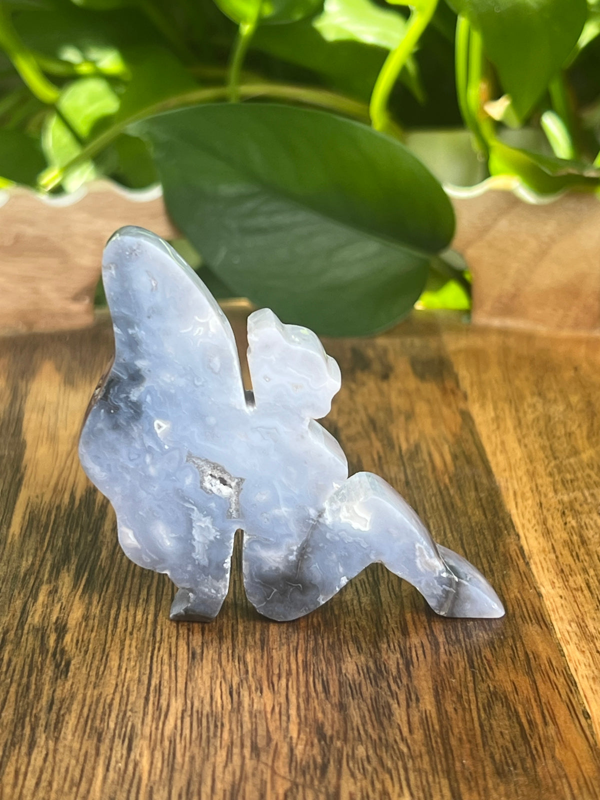 Blue Plume Agate Fairy: PE