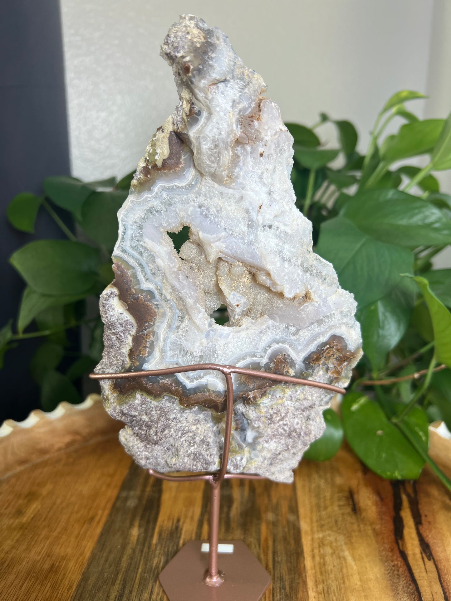 Scenic Moss Agate Slab