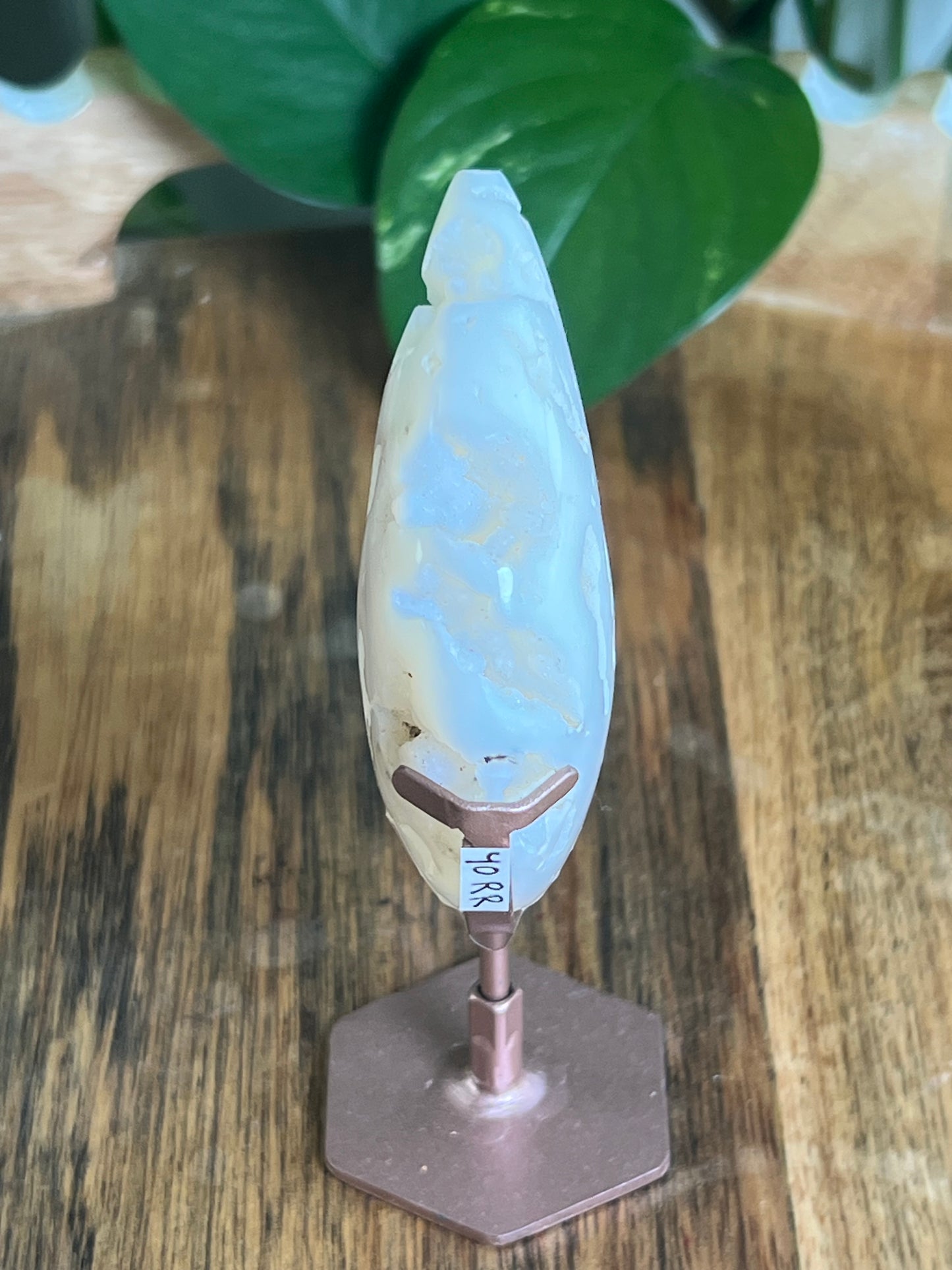 White Plume Agate Moon: RR