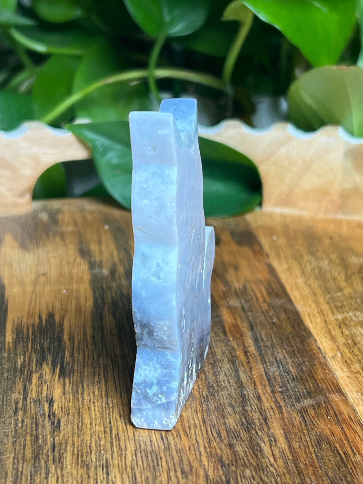 Blue Plume Agate Cat: BK