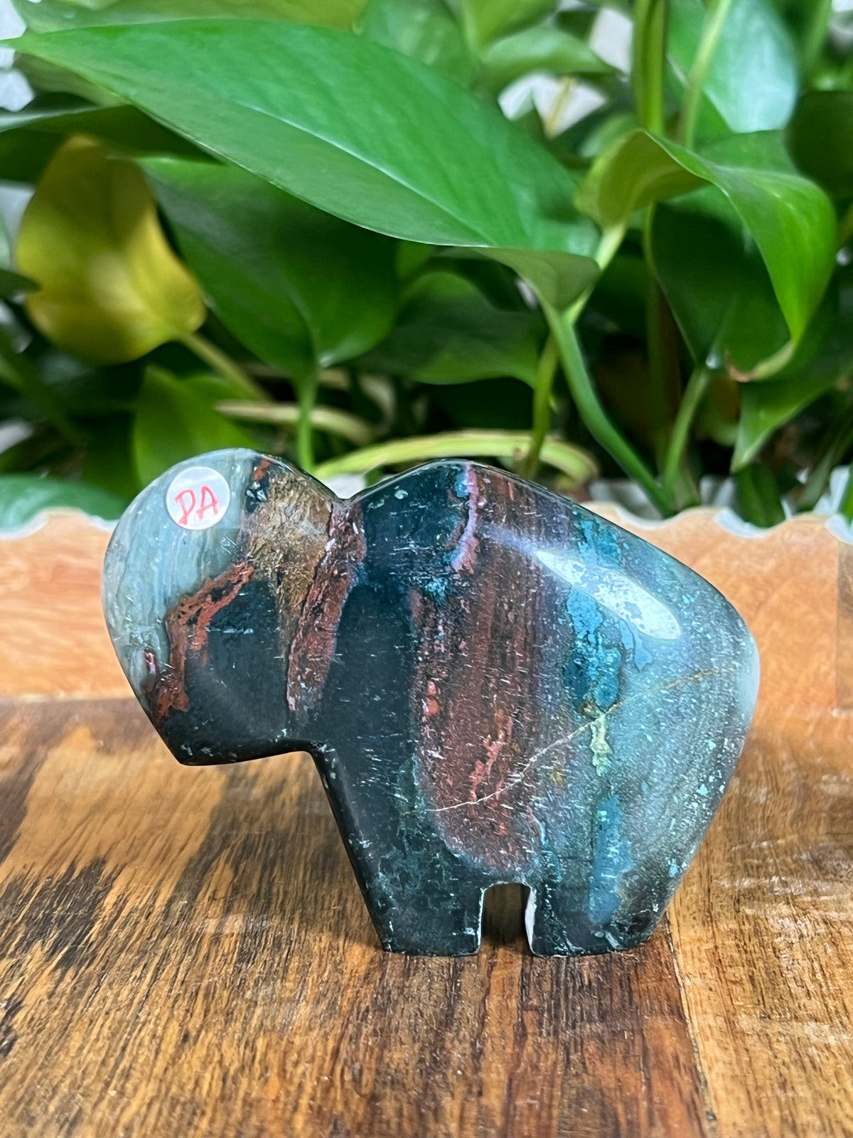 Blue Green Jasper Buffalos