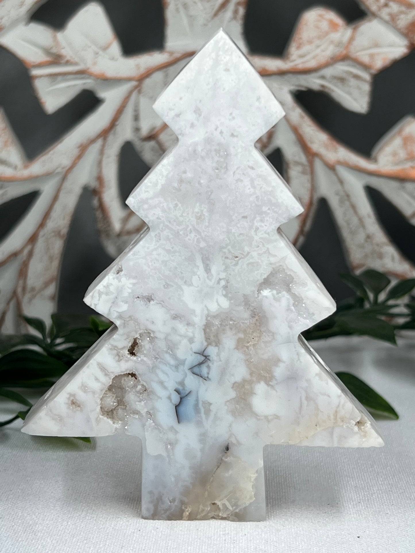 White Plume Agate Tree