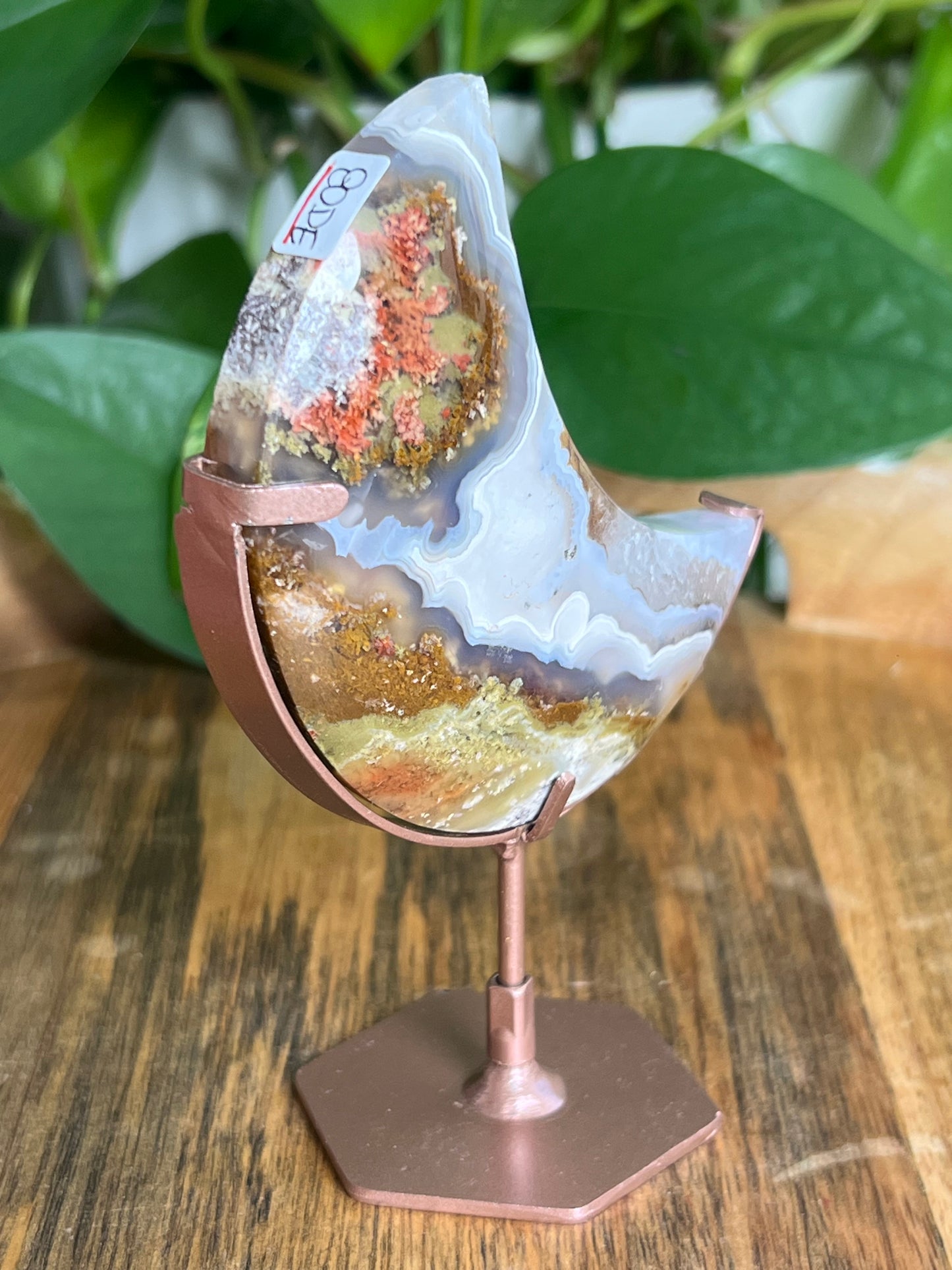 Scenic Moss Agate Moon: DE