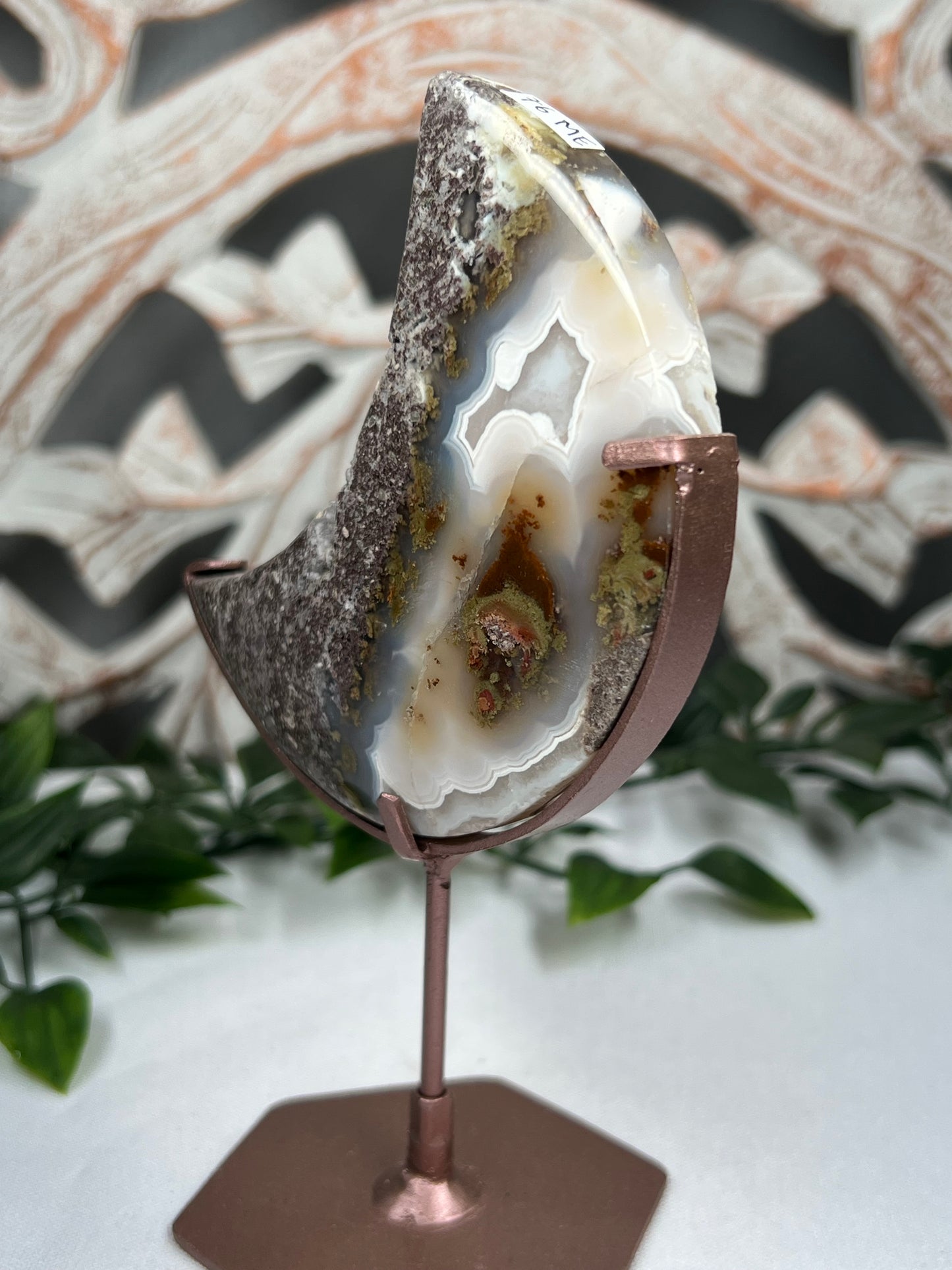 Scenic Moss Agate Moon