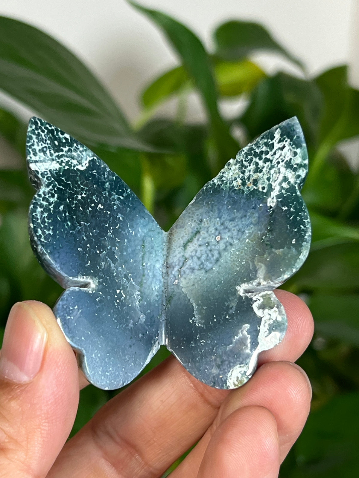 Grape Agate 3D Butterflies