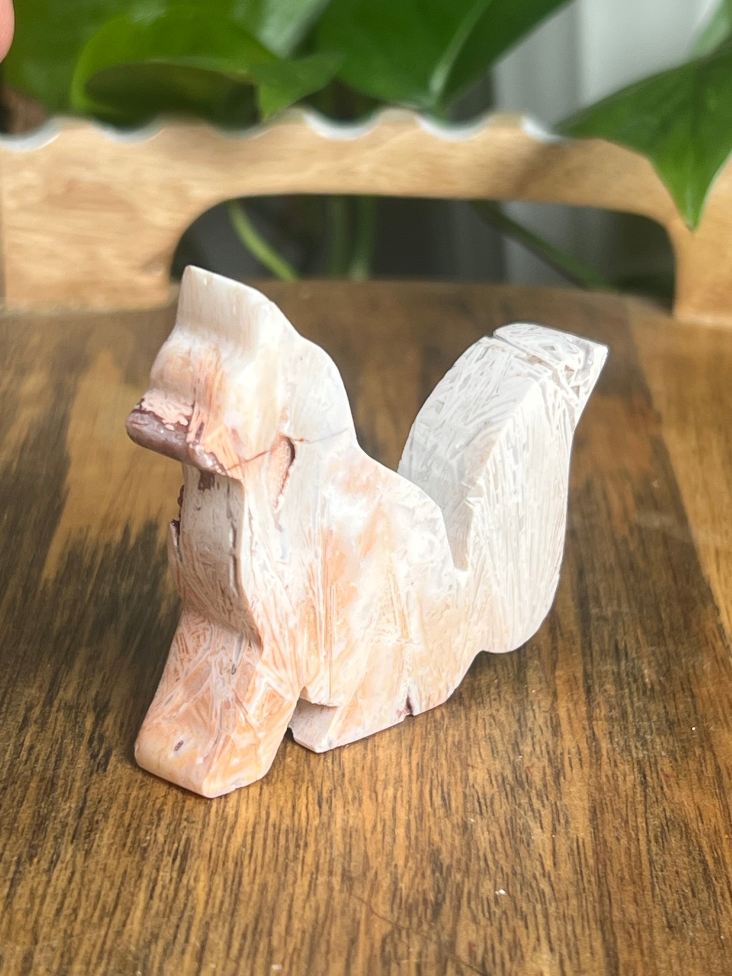 Tube Agate Fox Bi
