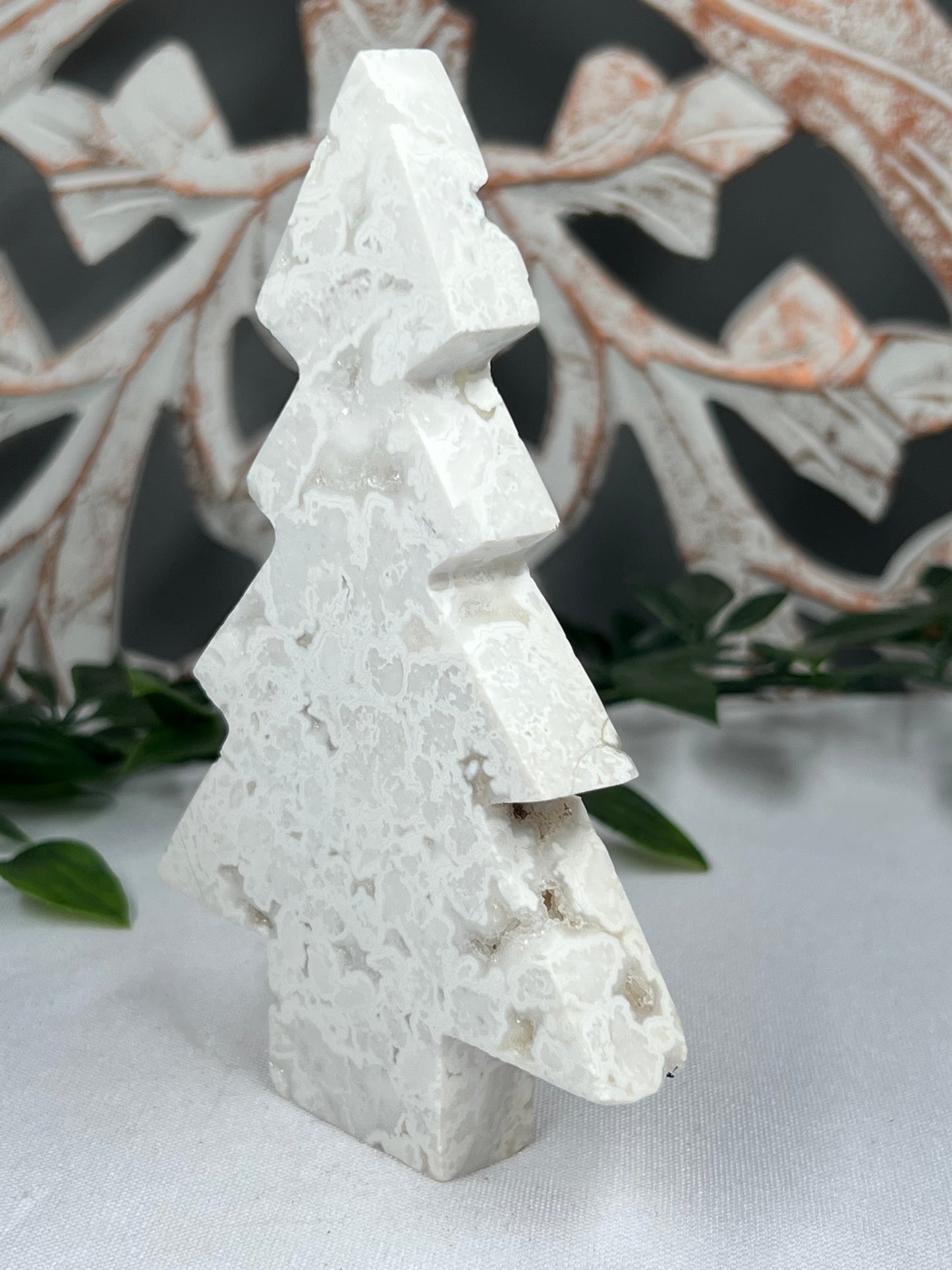 White Plume Agate Tree