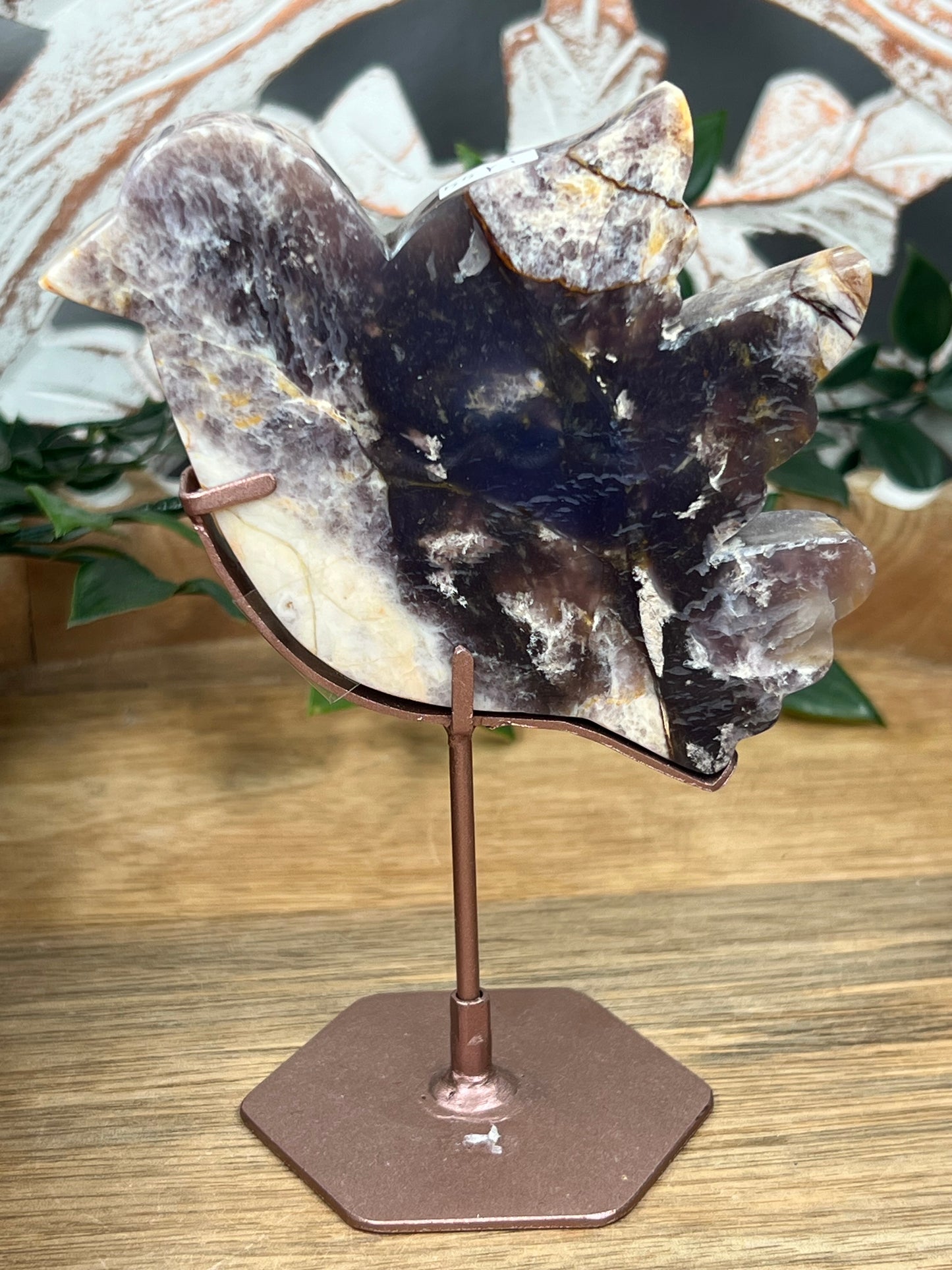 Purple Chalcedony Bird