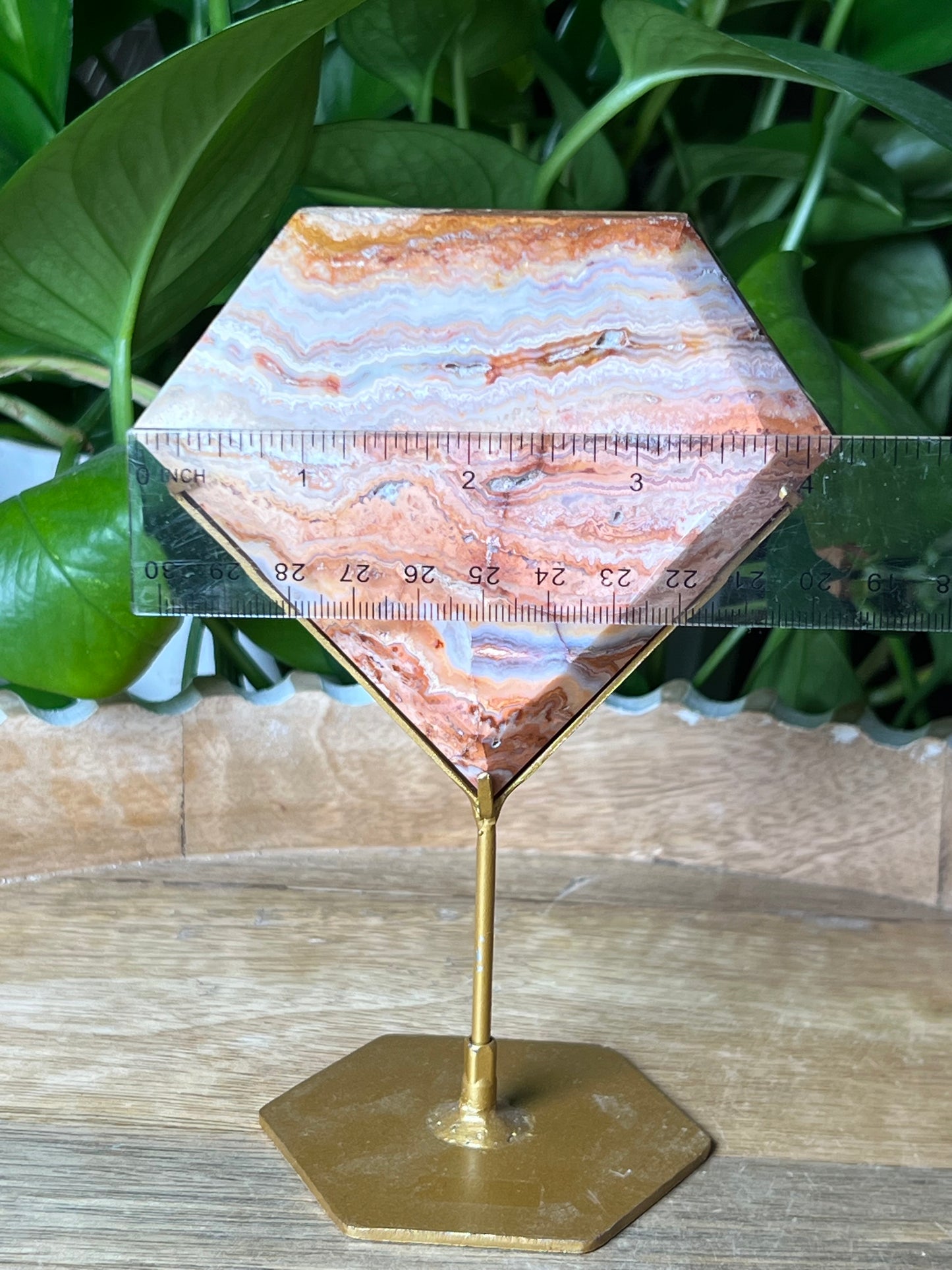 Crazy Lace Agate Diamond