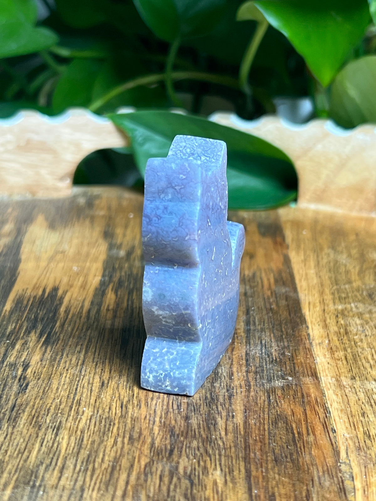 Grape Agate Mini Cat: Bi