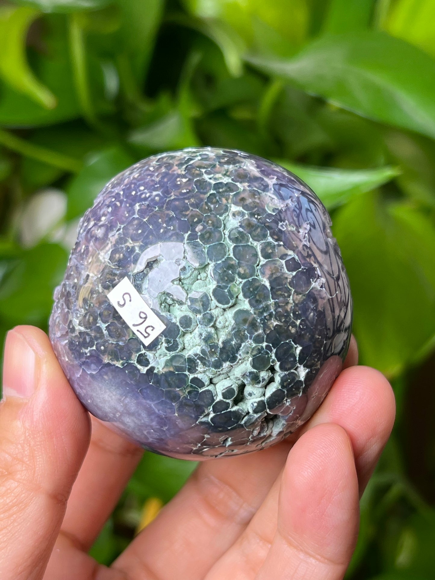 Grape Agate Sphere