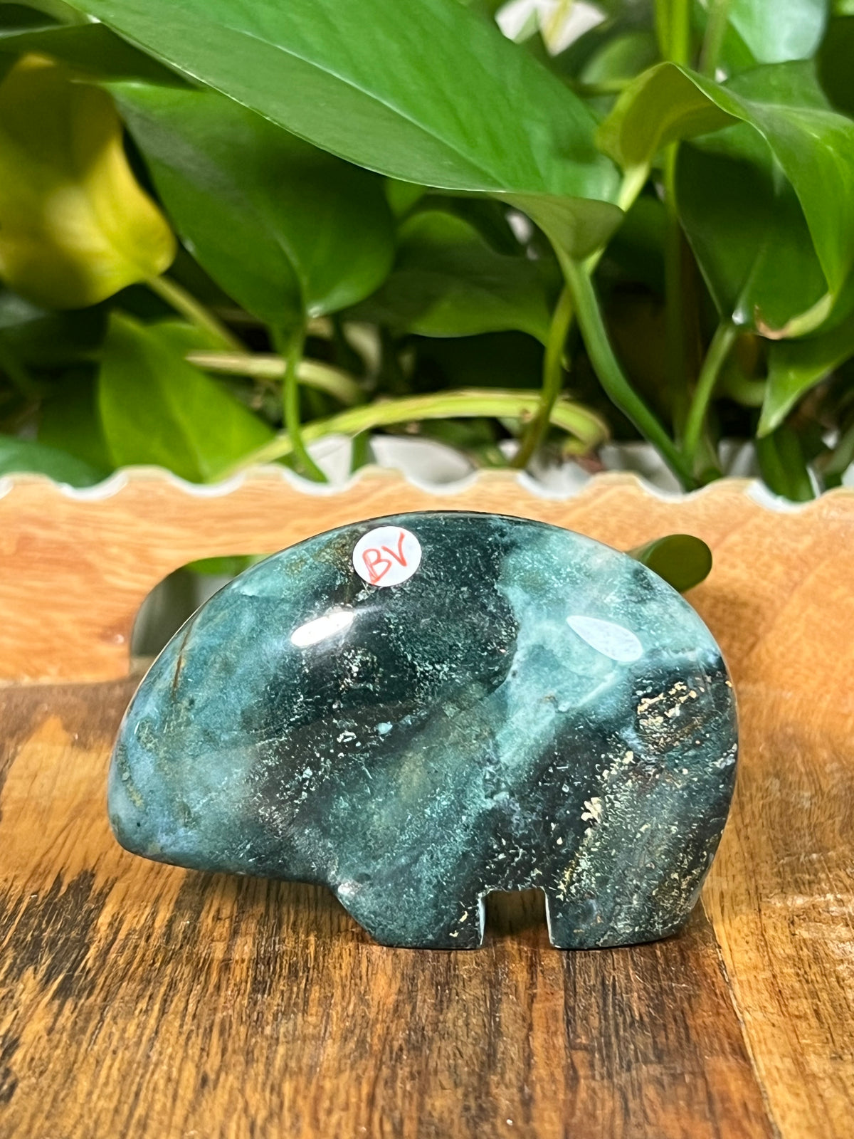 Blue Green Jasper Bears