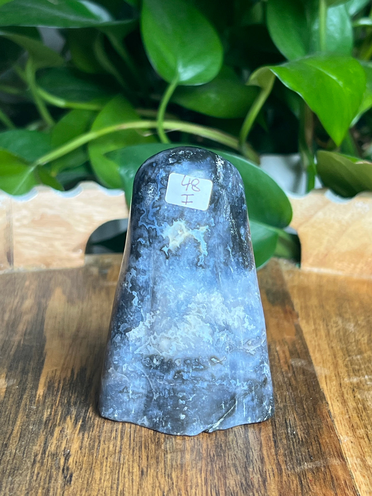 Blue Plume Agate Ghost: I
