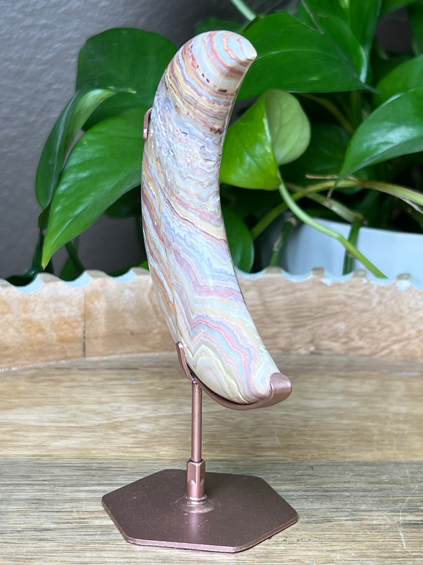 Crazy Lace Agate Moon