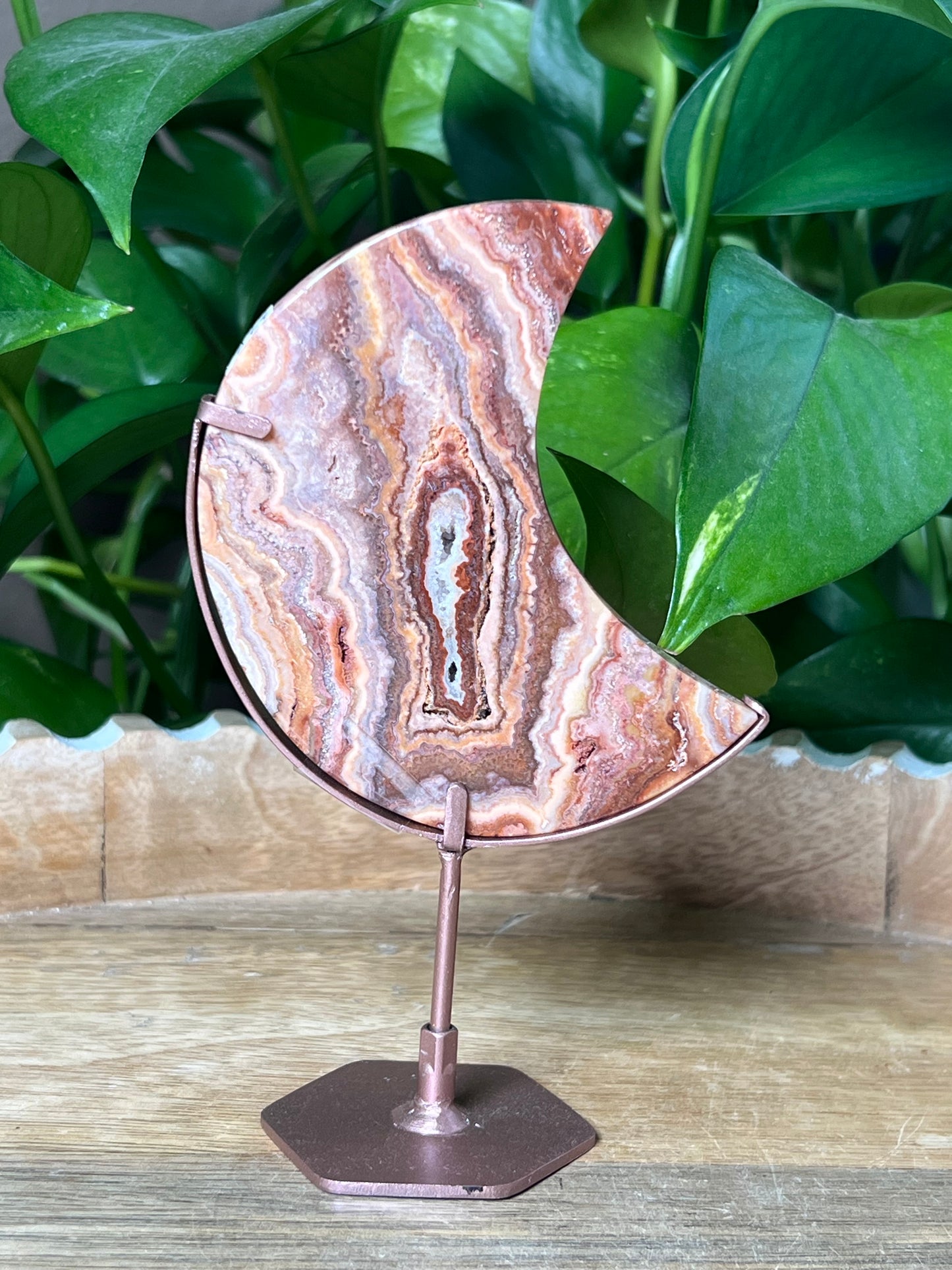 Crazy Lace Agate Moon