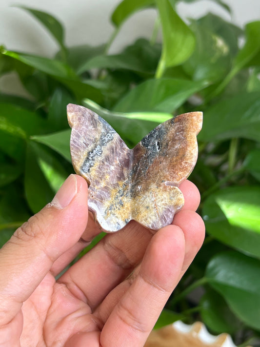 Indonesian Amethyst 3D Butterfly: A