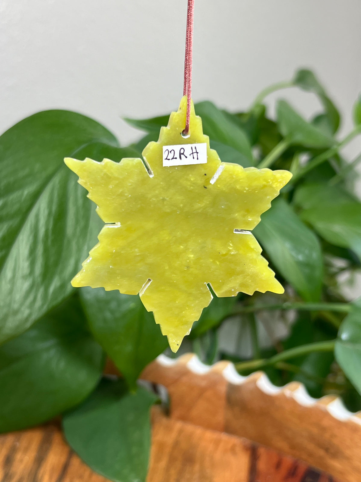 Idocrase Snowflake Ornaments