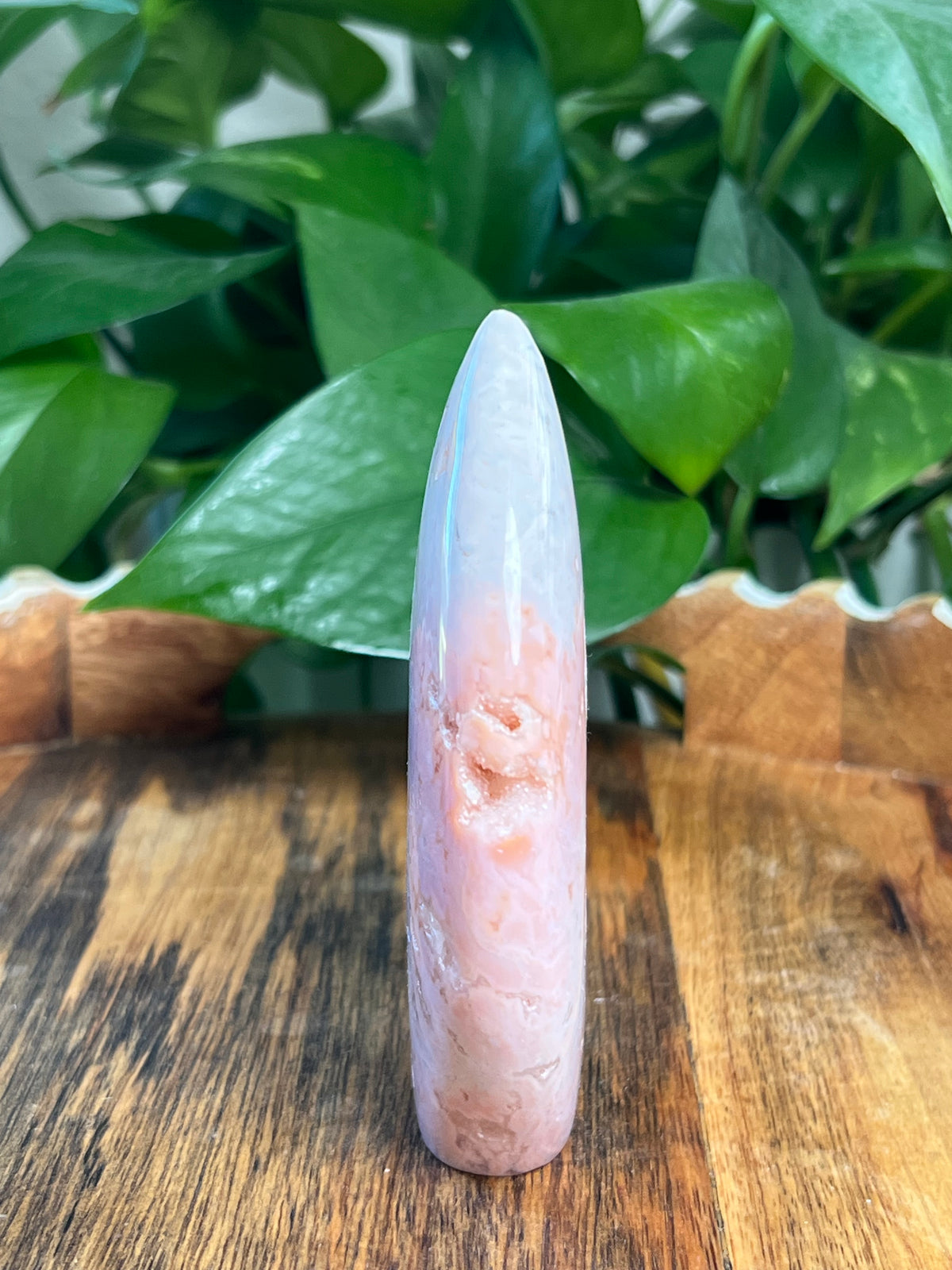 Pink Carnelian Flame: PH
