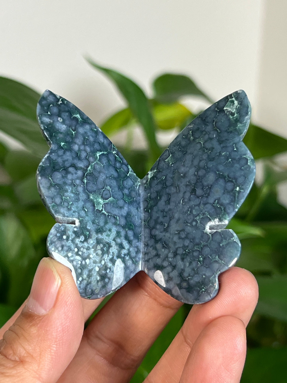Grape Agate 3D Butterflies