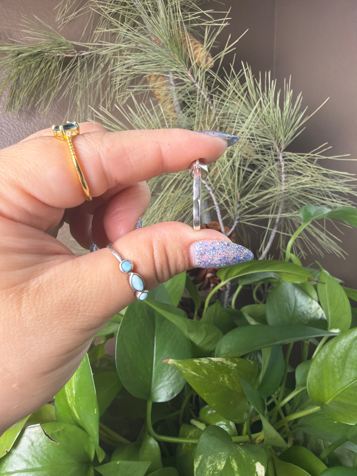 Iris Agate Cloud Necklace