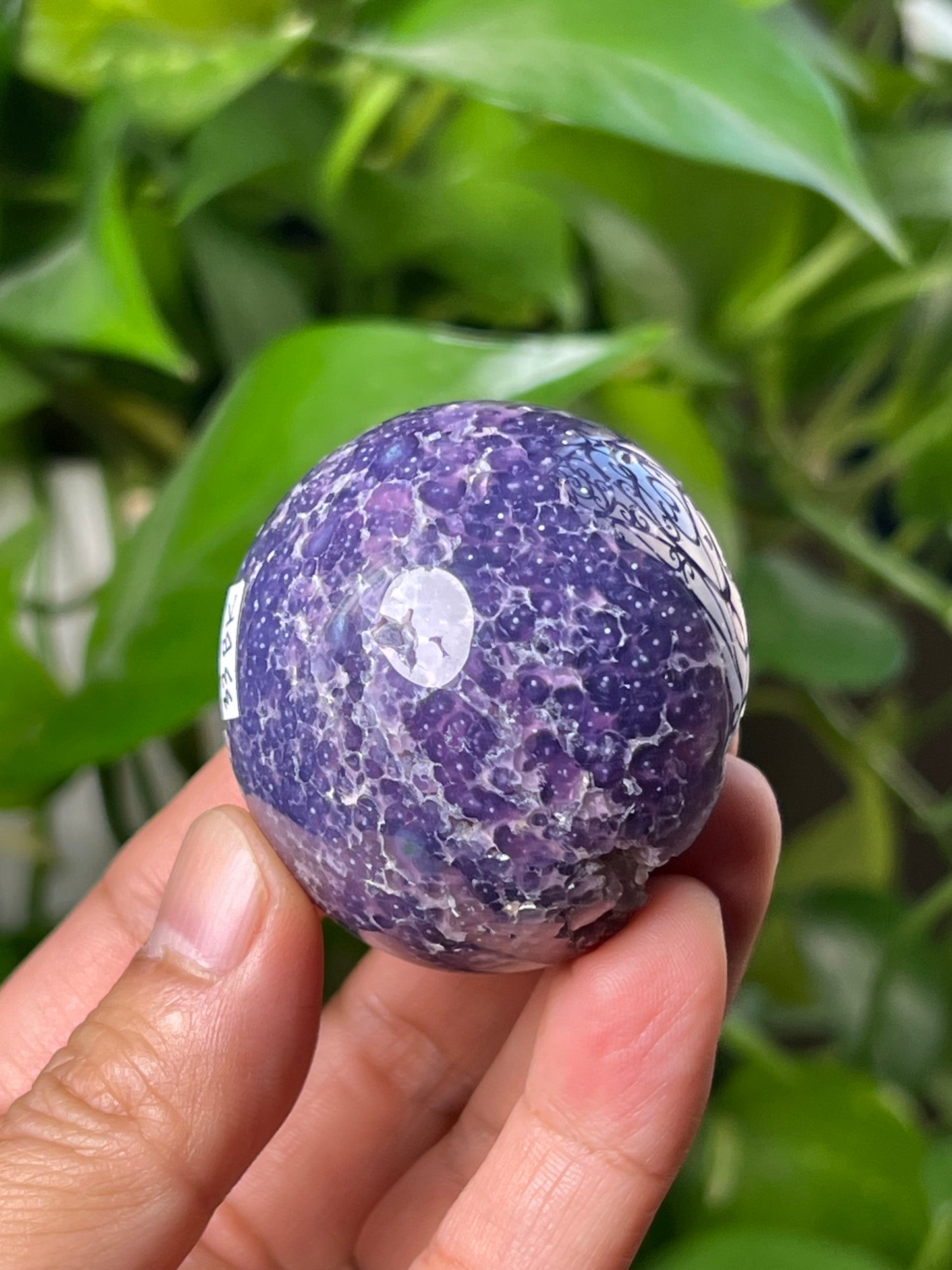Grape Agate Sphere