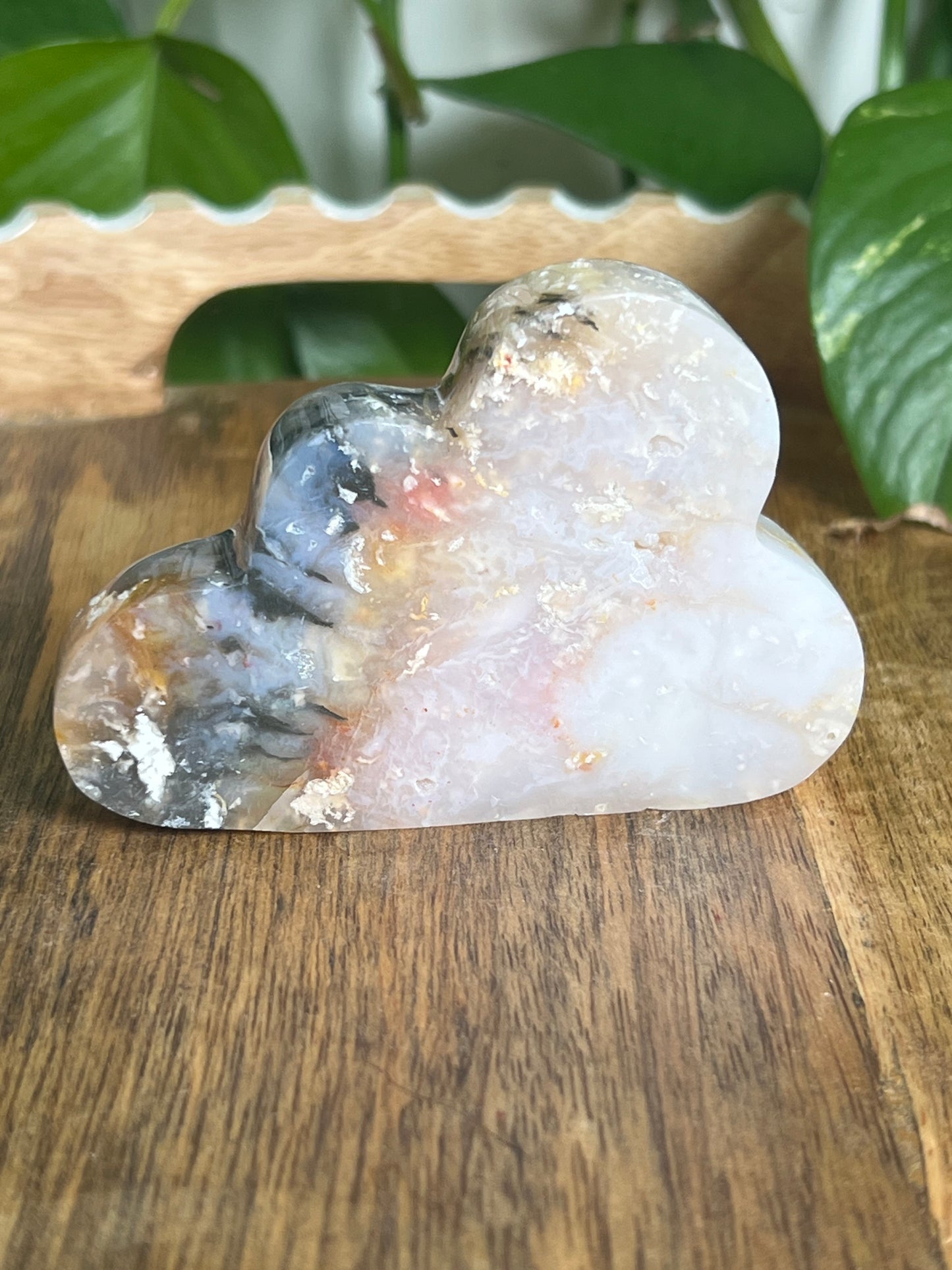Rainbow Plume Agate Cloud PB