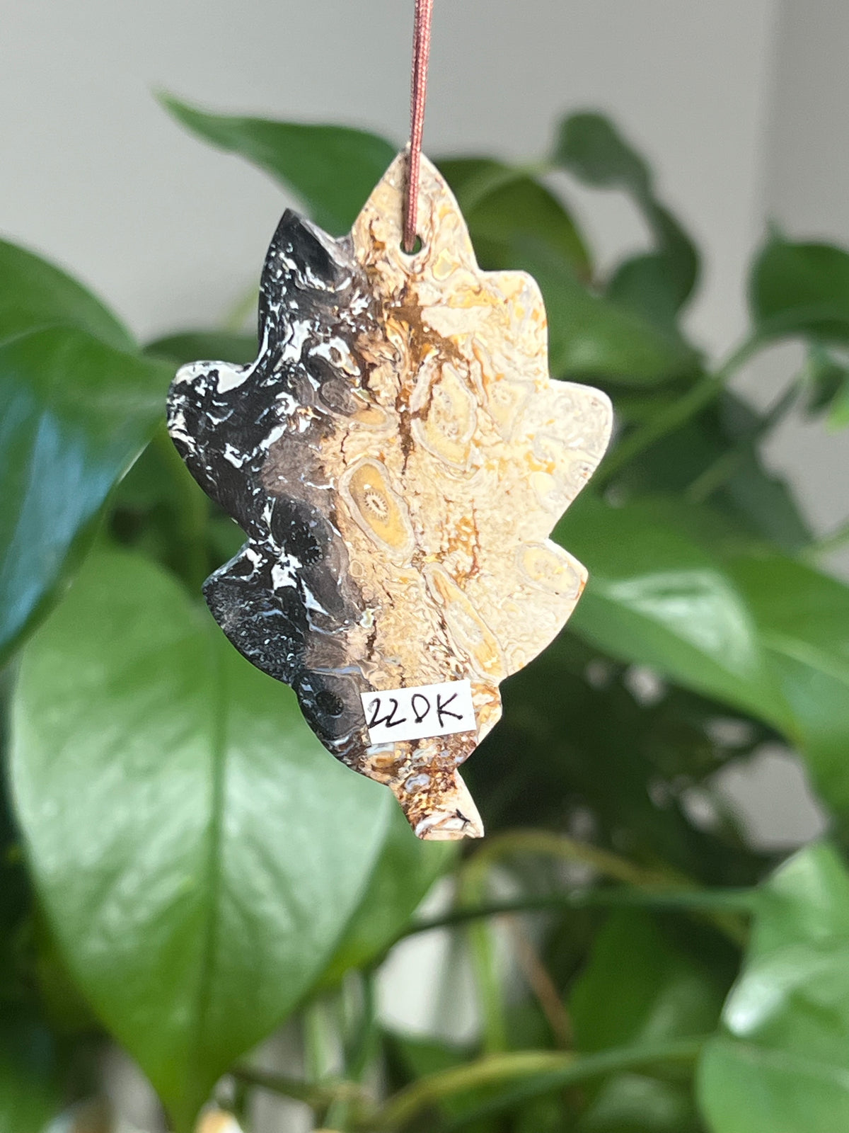 Palm Root Leaf Ornaments