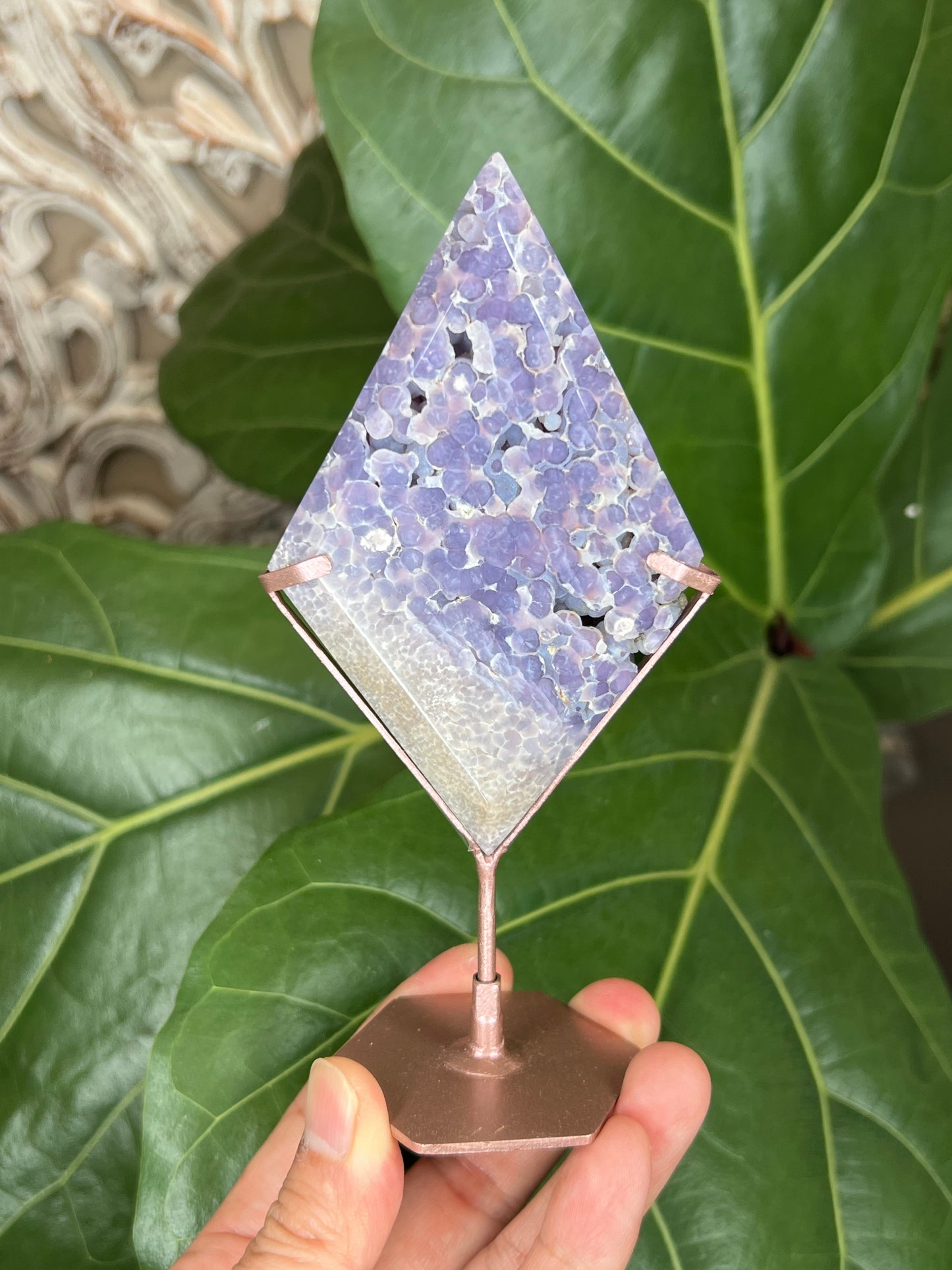 Grape Agate Diamond