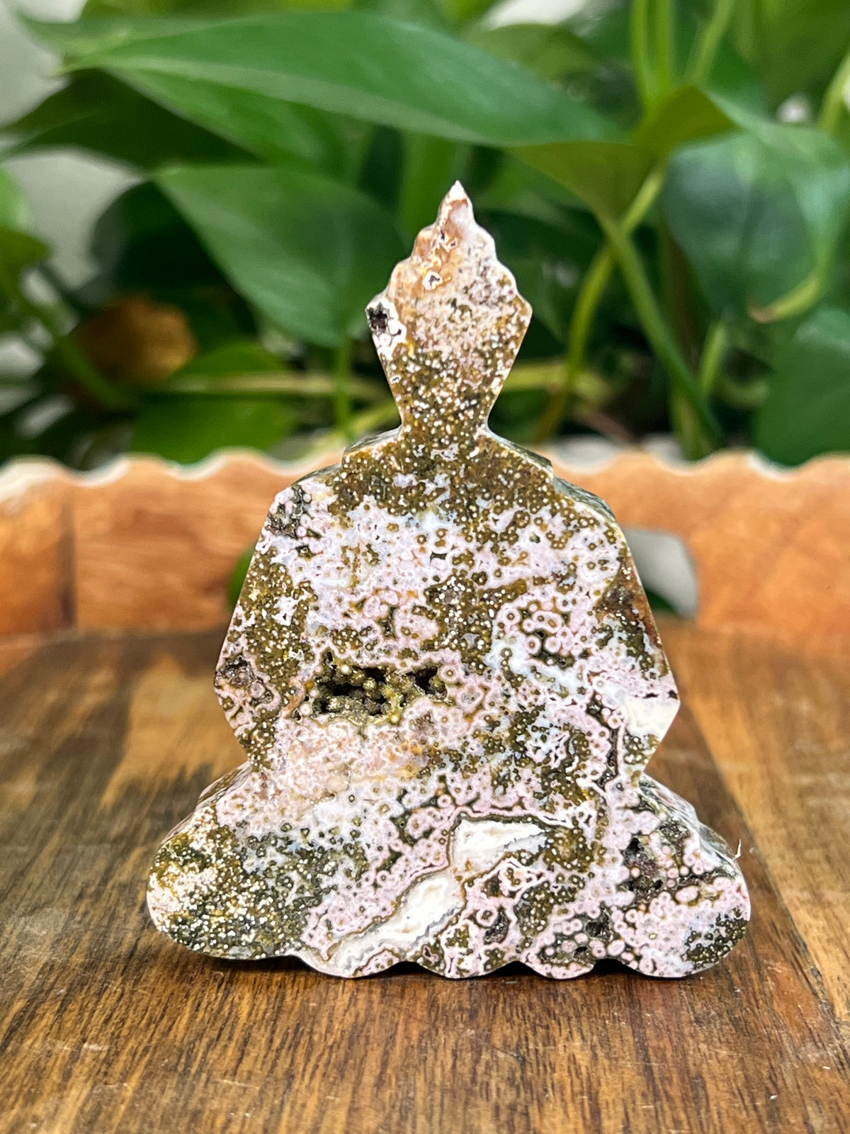 Sea Jasper Buddha: RB