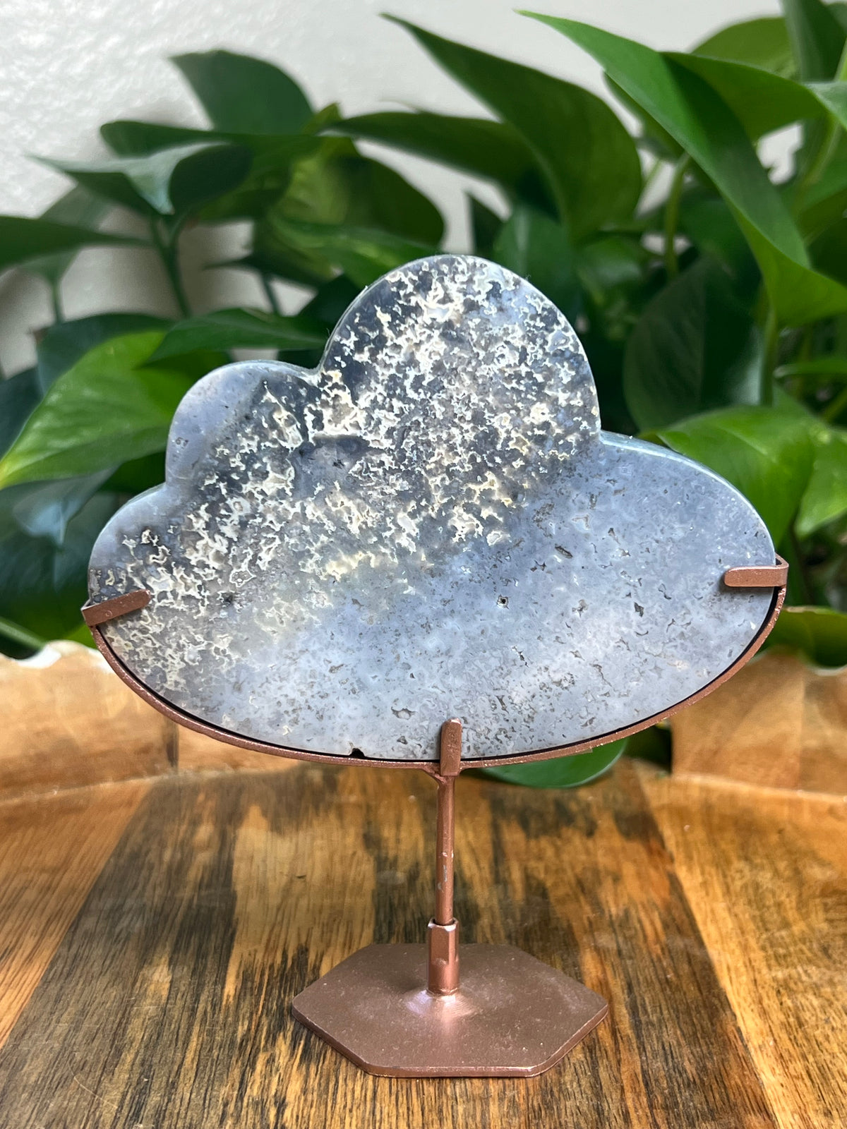 Blue Plume Agate Cloud: BE