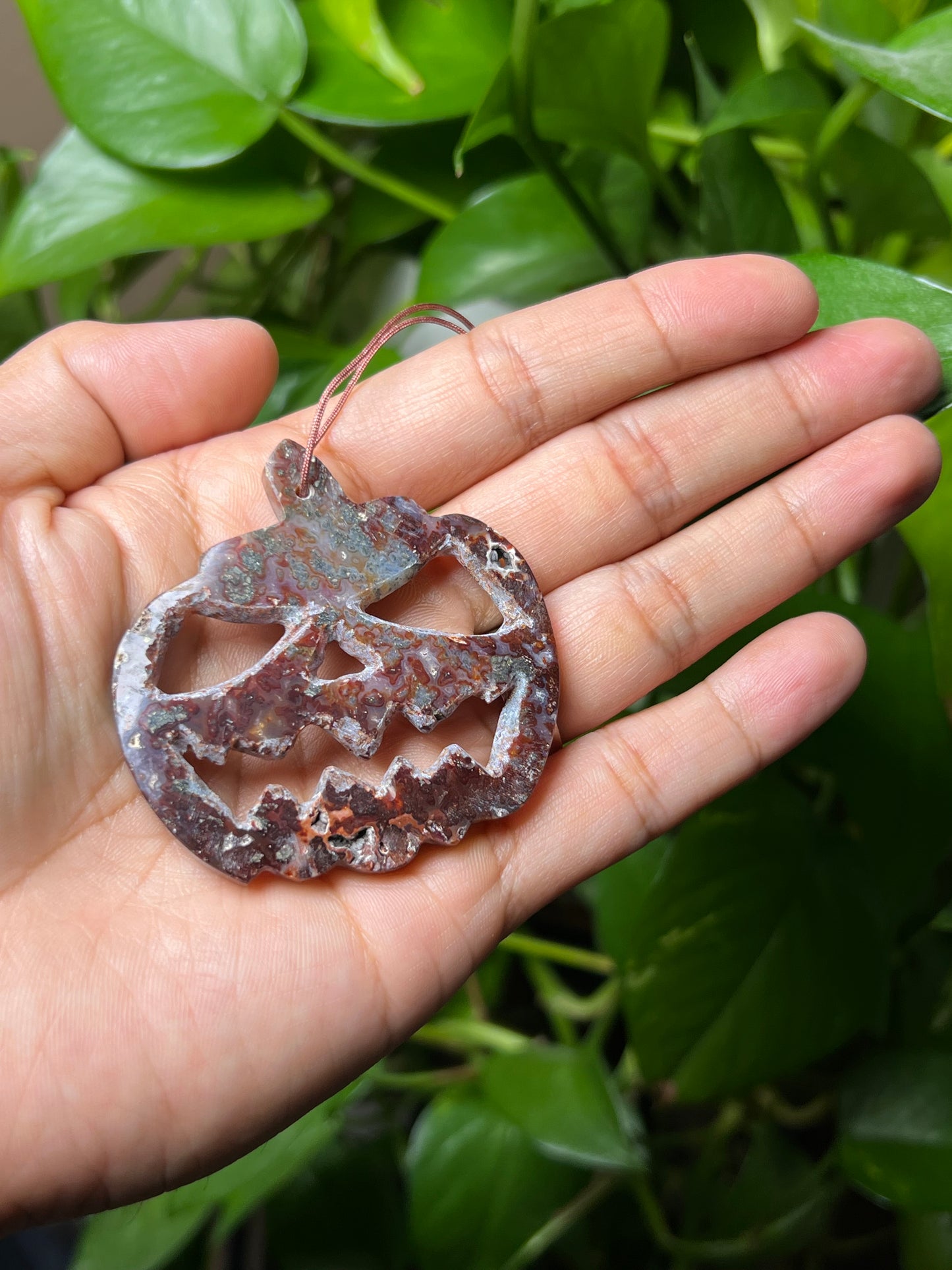 Marcasite Jack-O-Lantern Ornaments