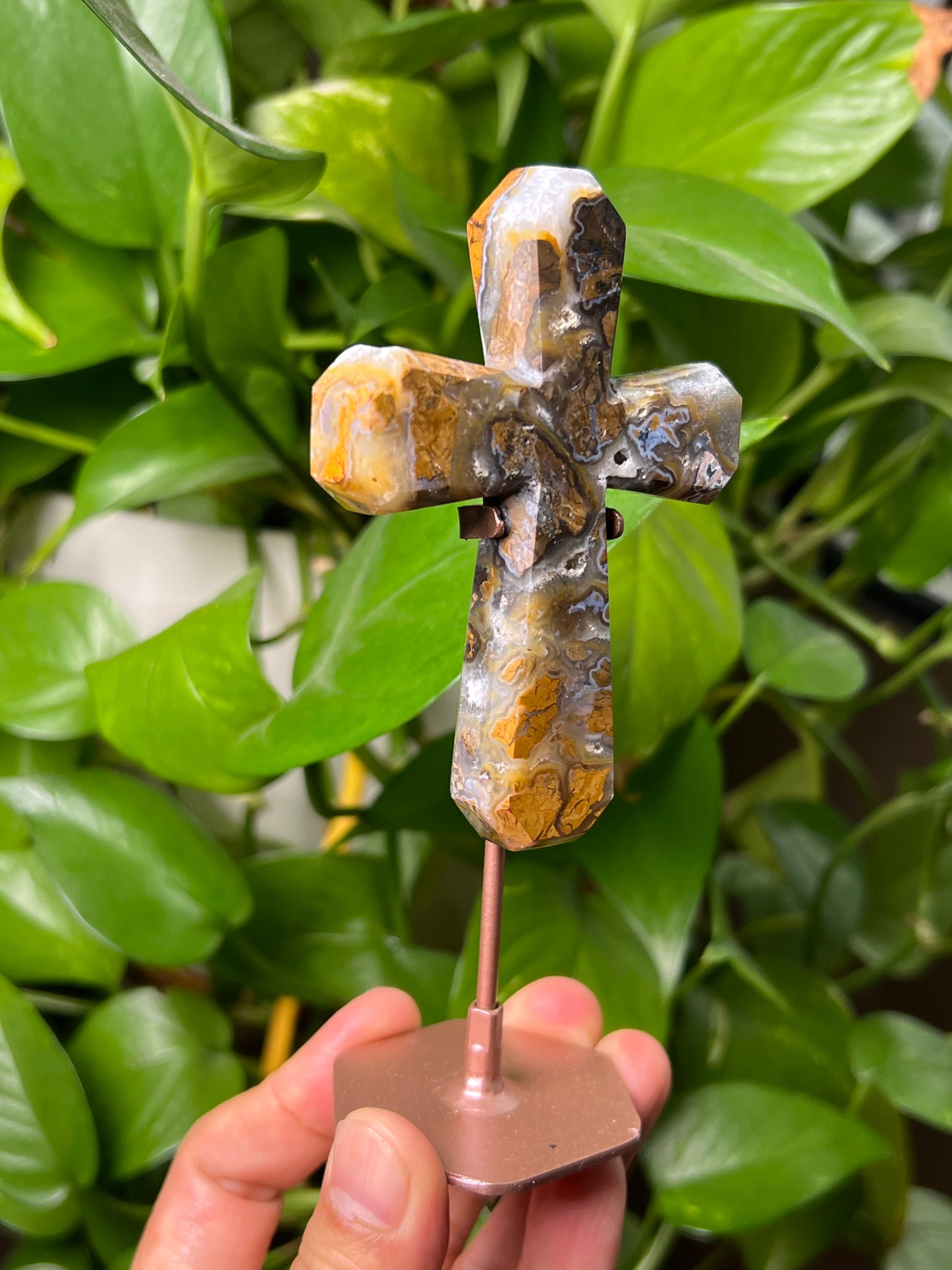 Brecciated Jasper Cross