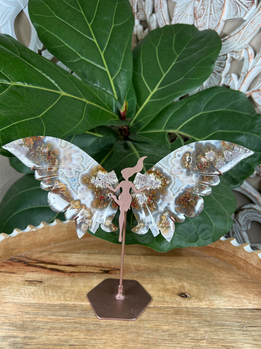 Scenic moss agate wings