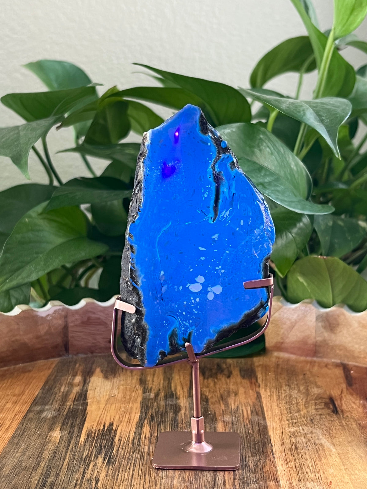 Blue Amber Slab: NF