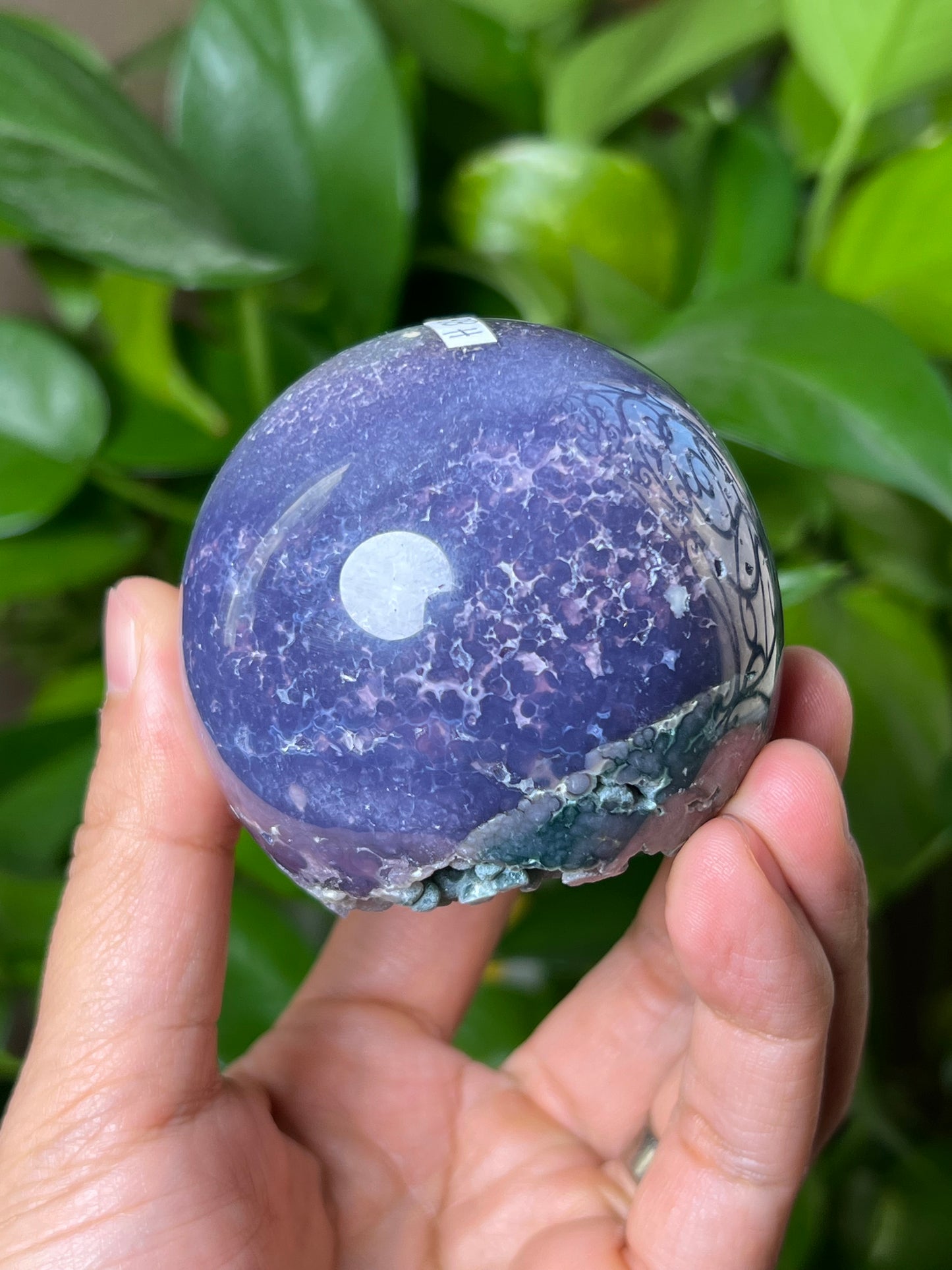 Grape Agate Sphere