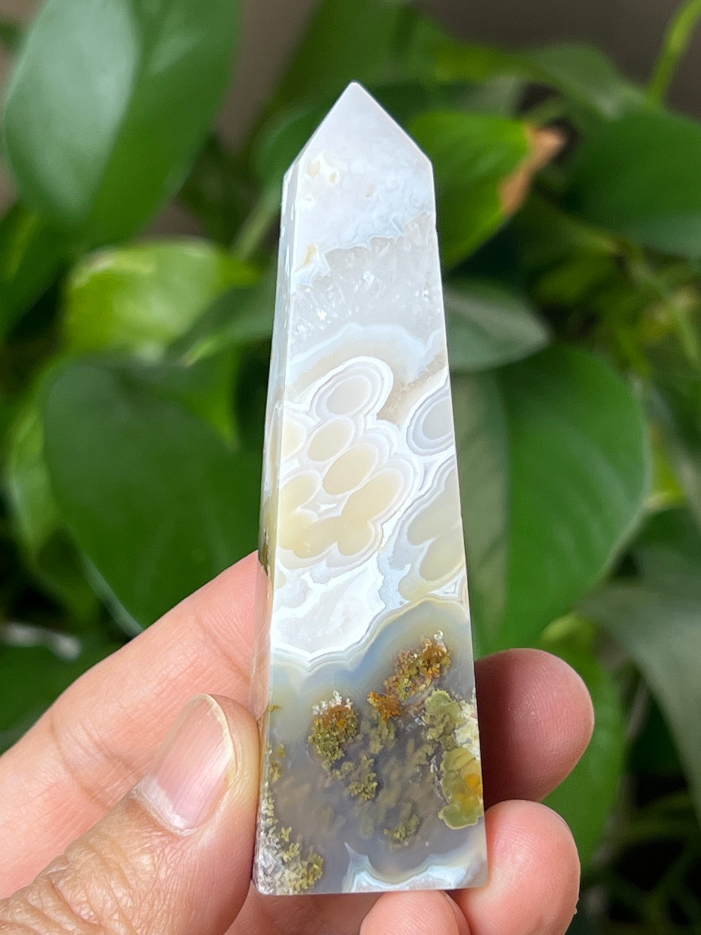 Scenic Moss Agate Tower