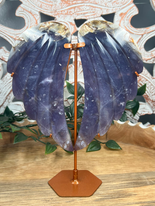 Purple Chalcedony Wings