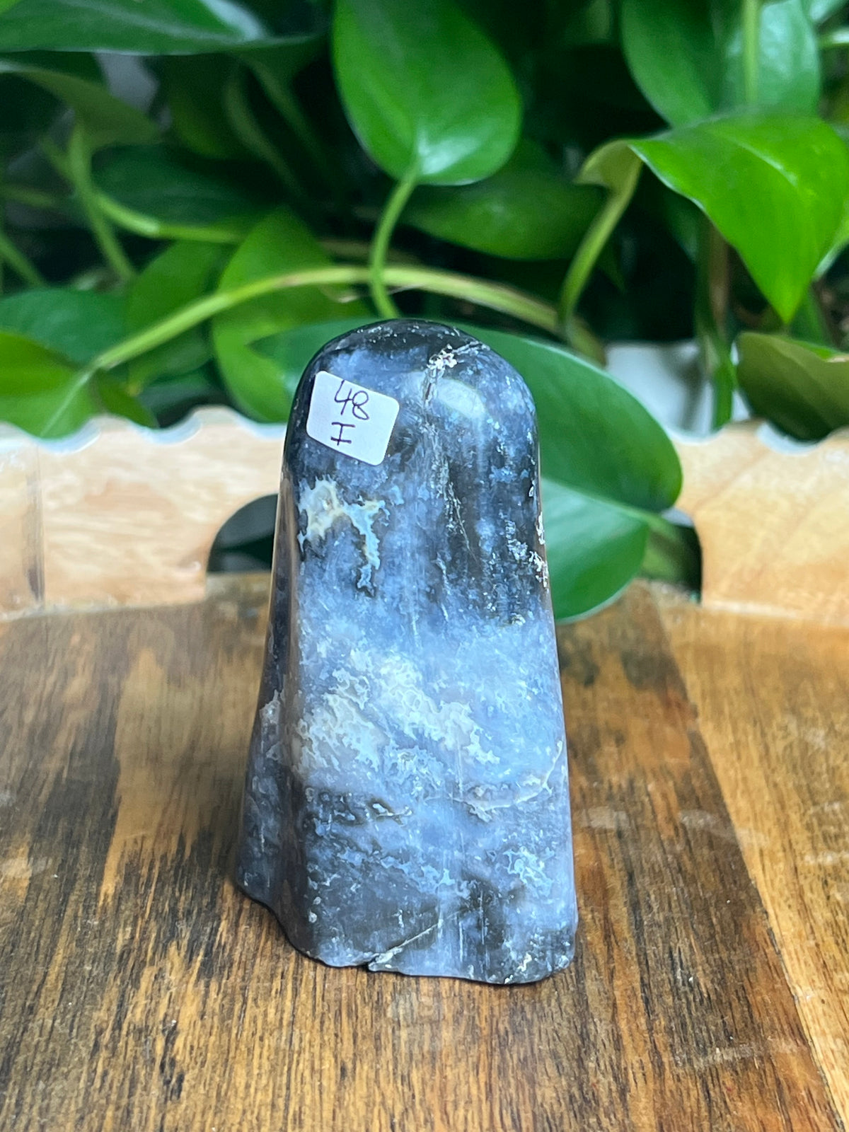 Blue Plume Agate Ghost: I