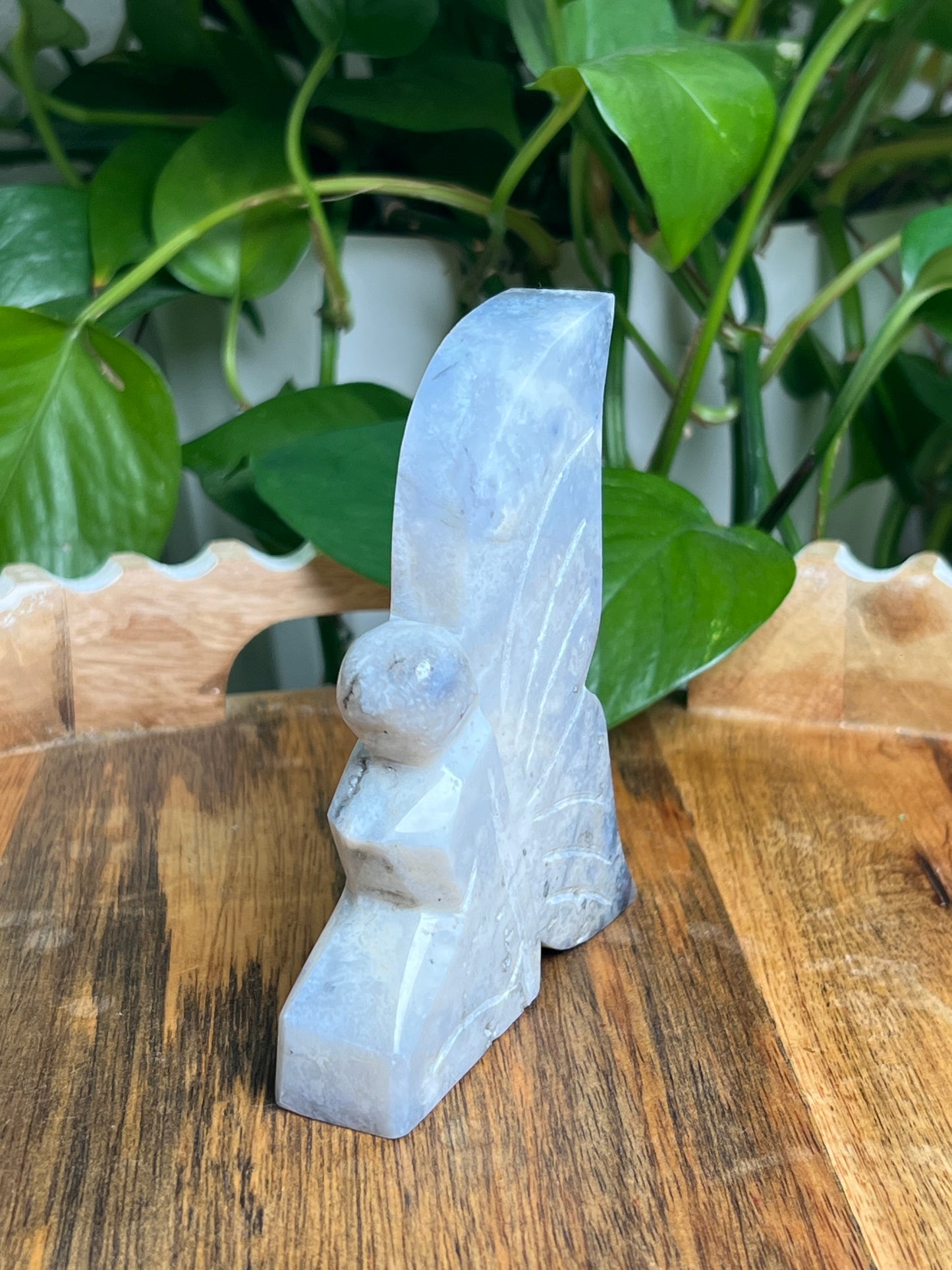 Blue Plume Agate Fairy: D