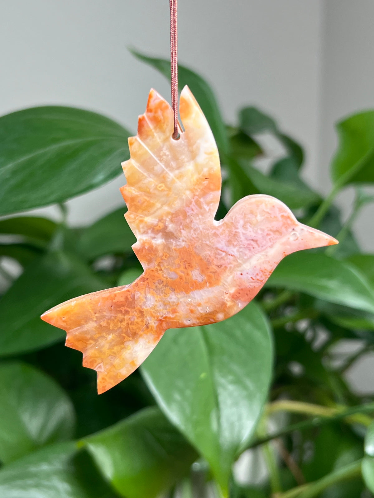 Carnelian Ornament Hummingbird: TC