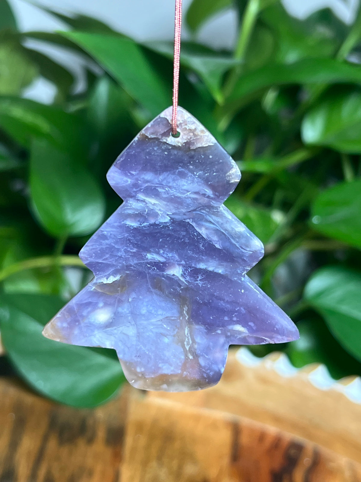 Purple Chalcedony Ornament Tree: CD
