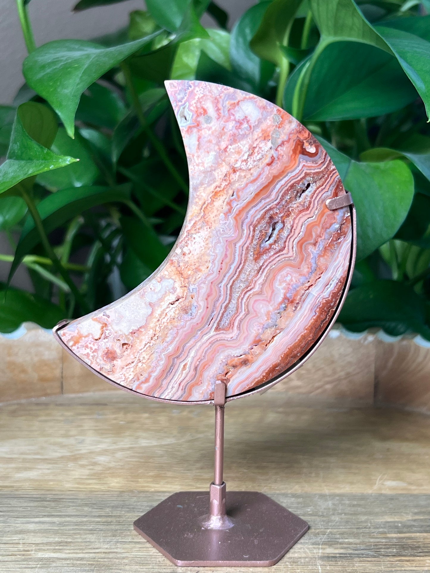 Crazy Lace Agate Moon