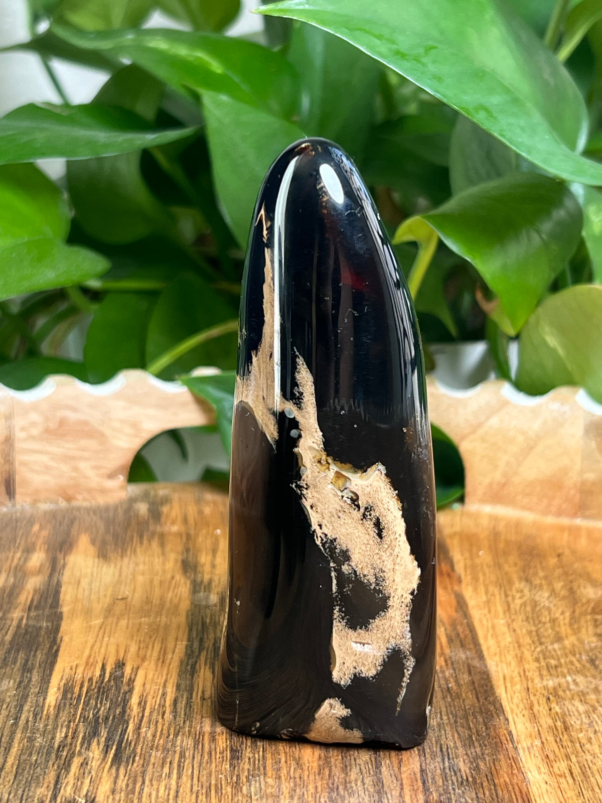 Blue Amber Freeform: J