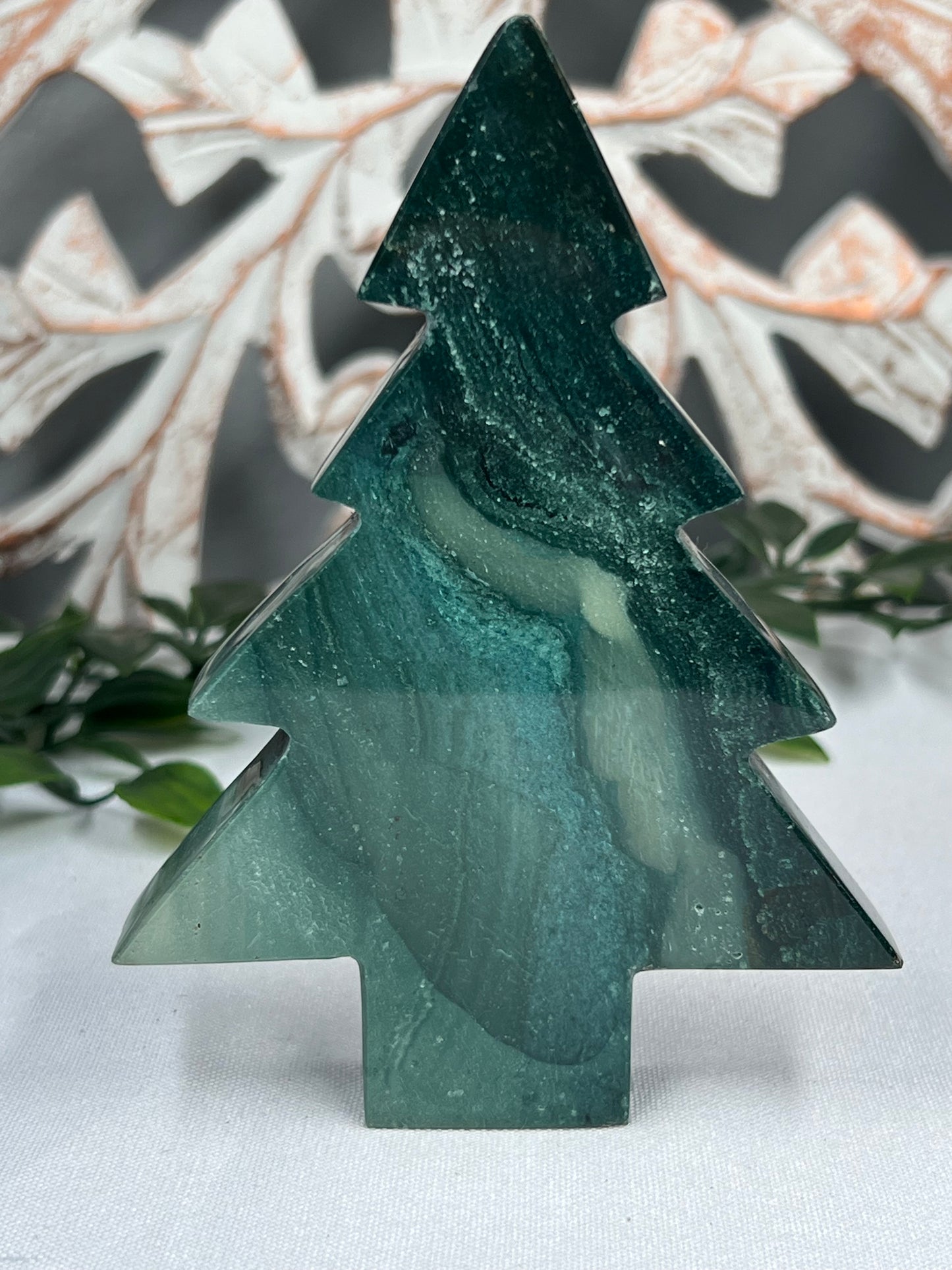 Blue Green Jasper Tree