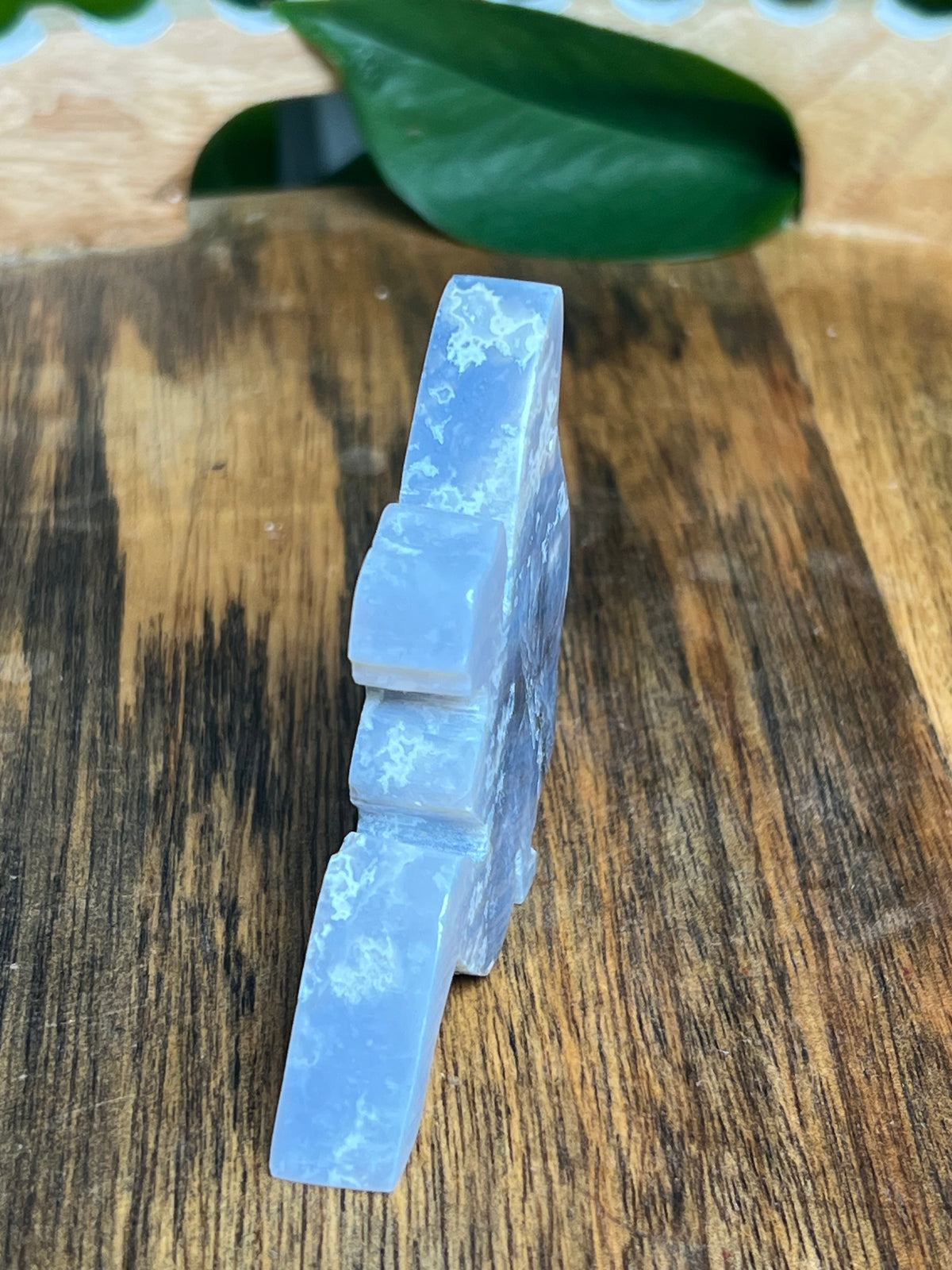 Blue Plume Agate Pixie Fairy: PC