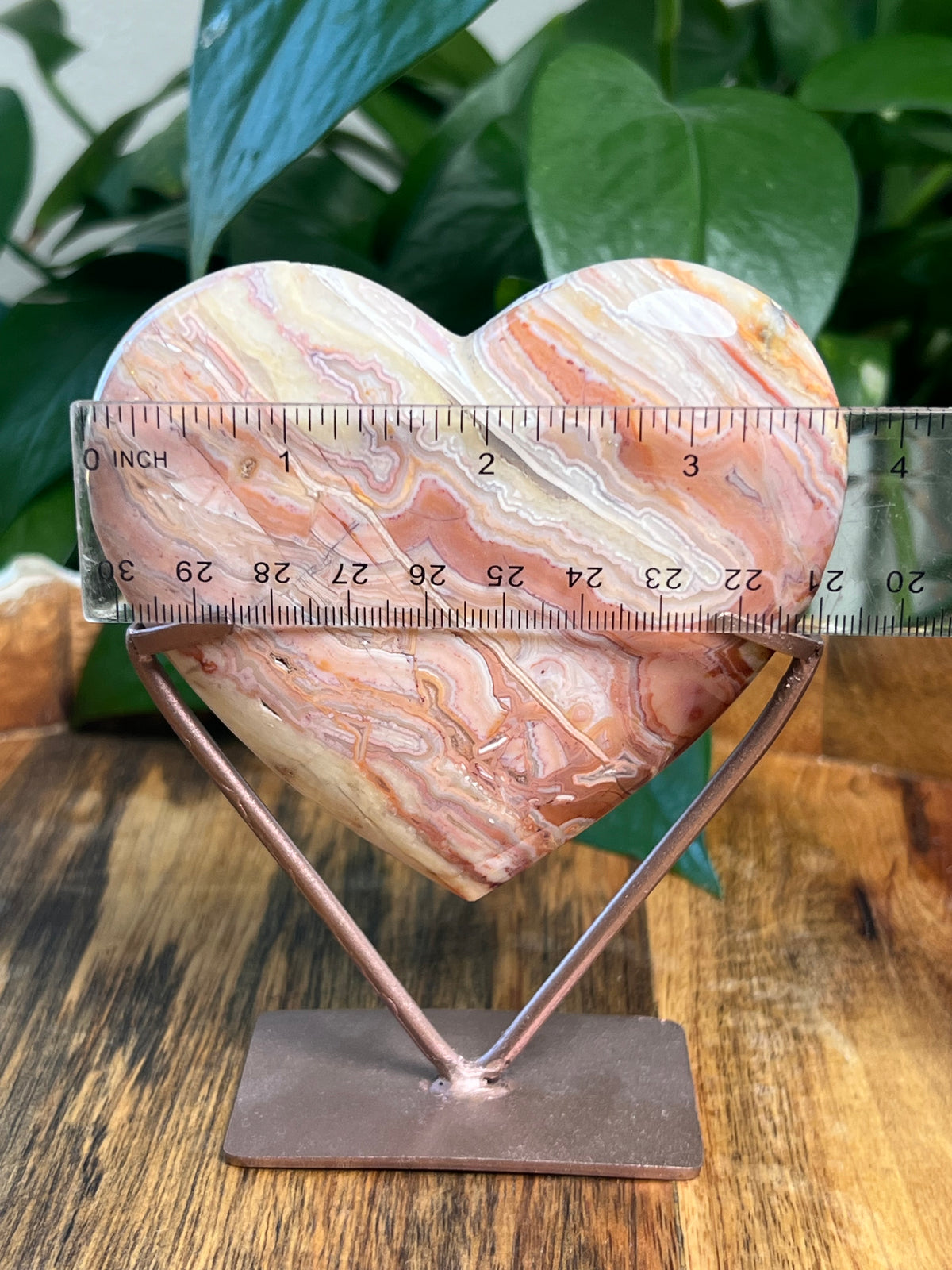 Crazy Lace Agate Heart: NA